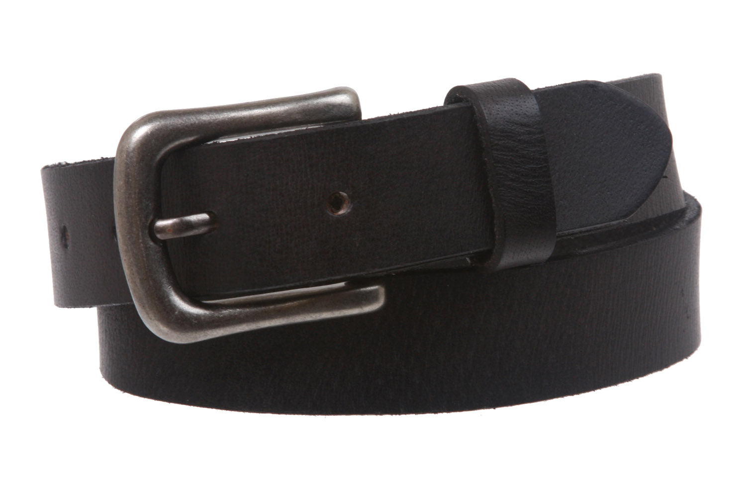 Kids Snap On Top Grain Vintage Genuine Leather Belt - OnlineBelts