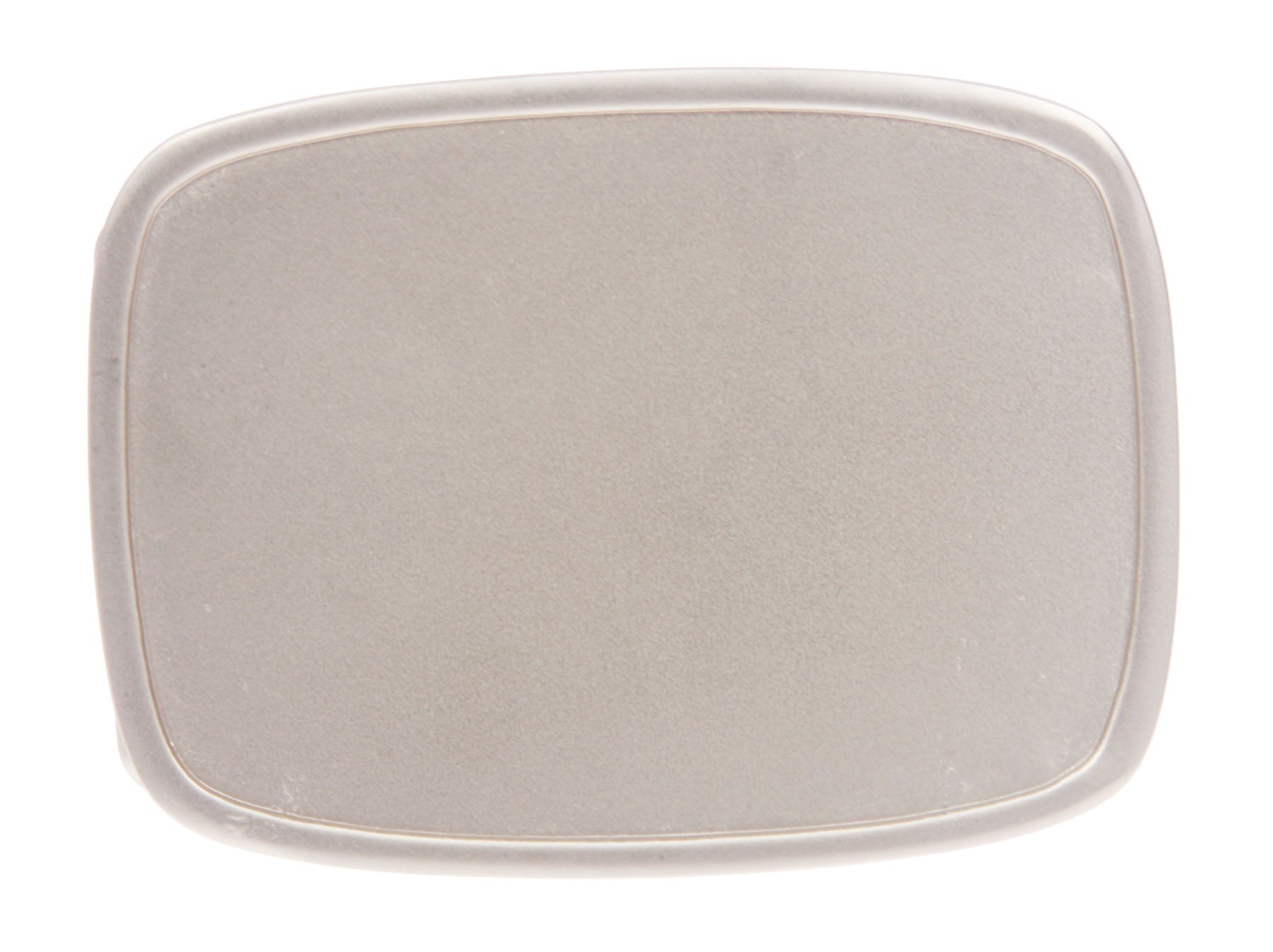 Women's or Men's Rectangular Plain Belt Buckle - Multi Color Options - OnlineBelts