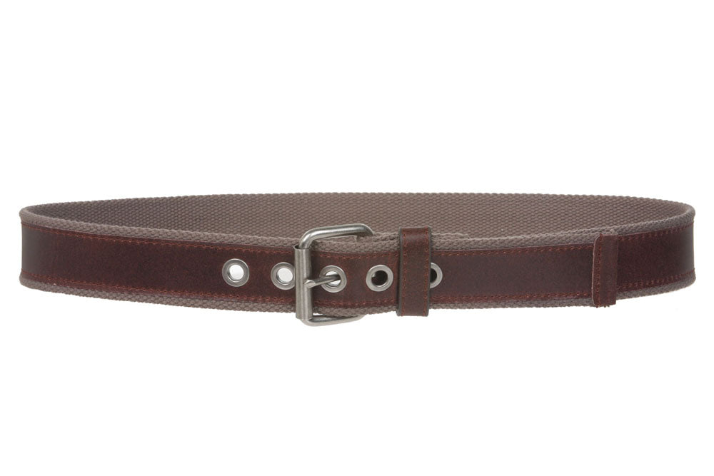 1 1/2" Grommets Canvas Web Casual Jean Belt - OnlineBelts