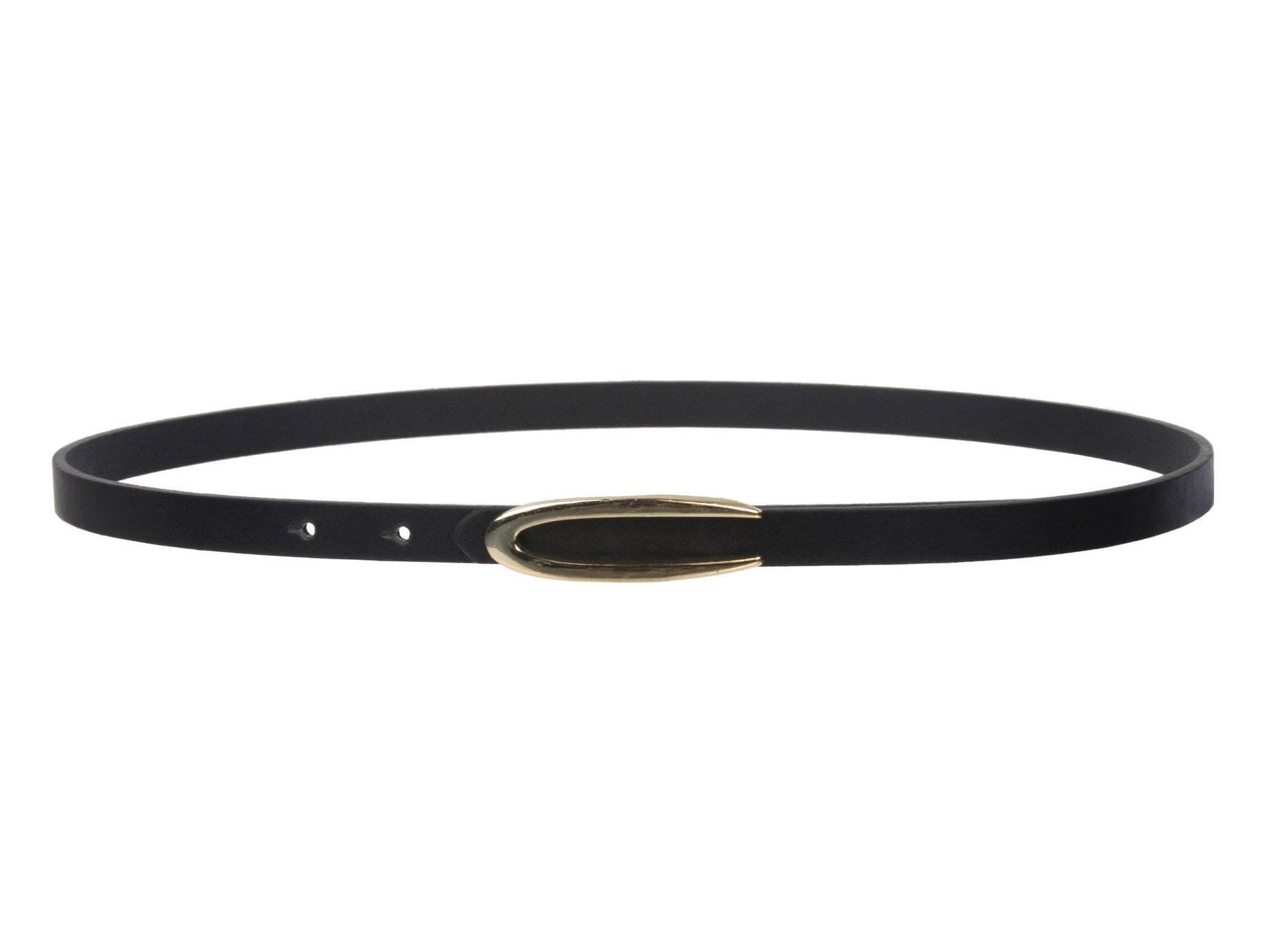 1/2" Skinny Faux Leather Fashion Belt - OnlineBelts