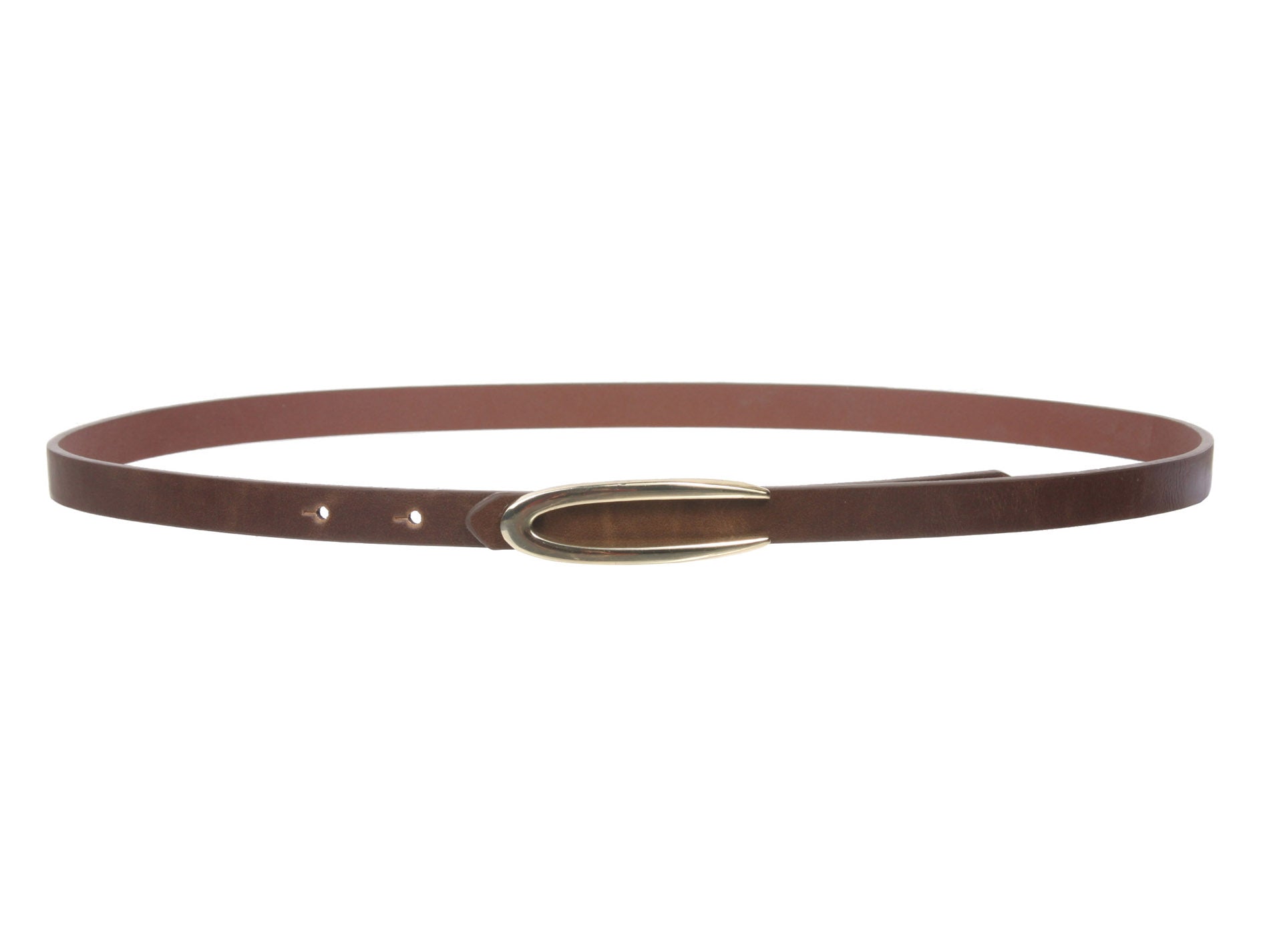 1/2" Skinny Faux Leather Fashion Belt - OnlineBelts