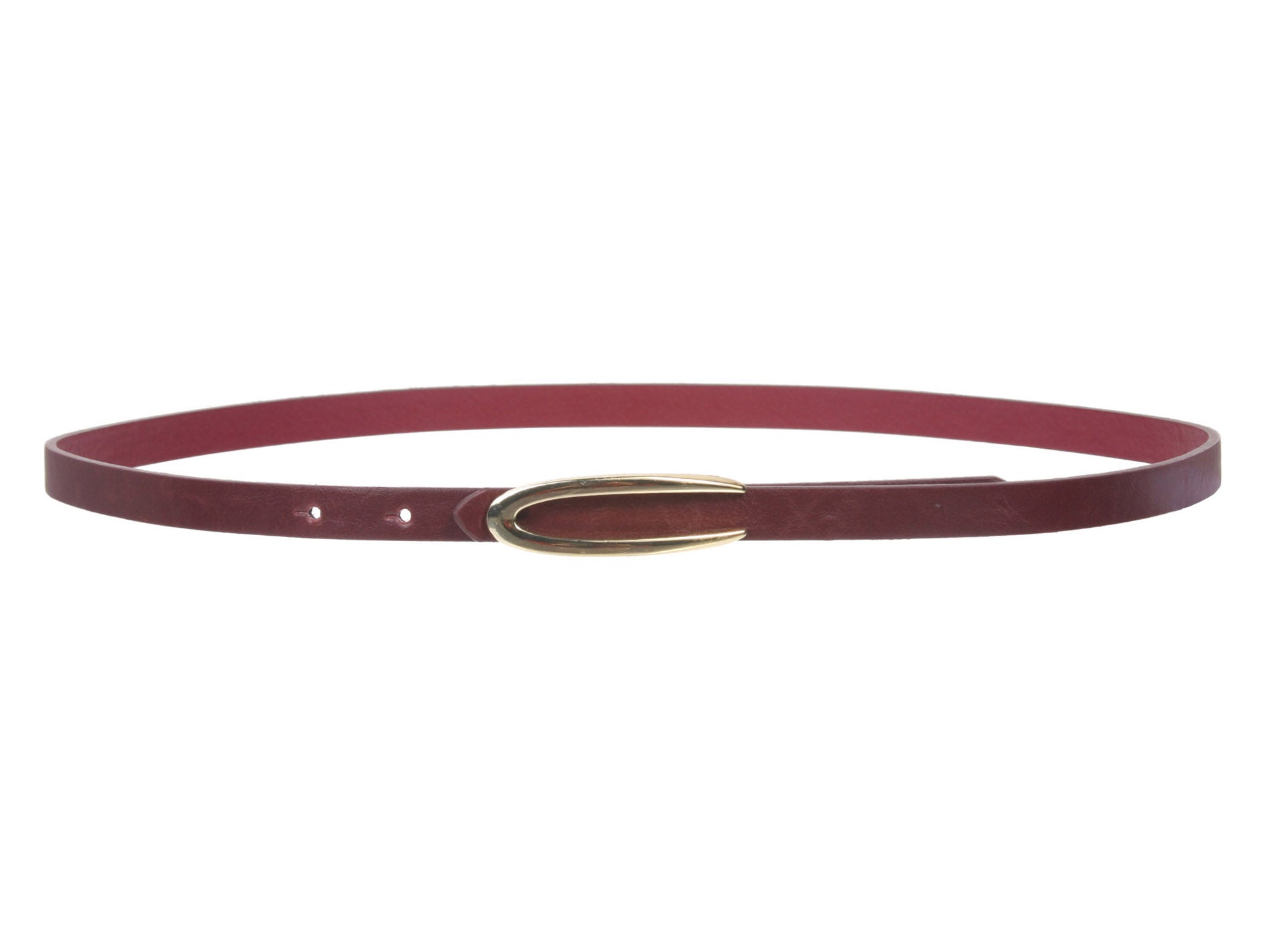 1/2" Skinny Faux Leather Fashion Belt - OnlineBelts