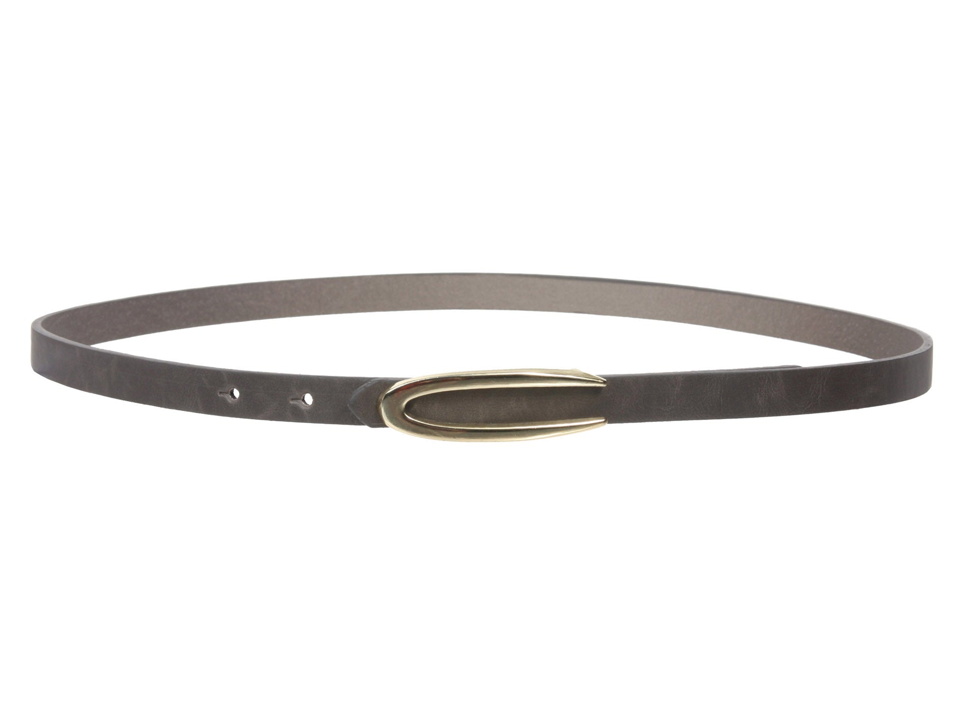 1/2" Skinny Faux Leather Fashion Belt - OnlineBelts