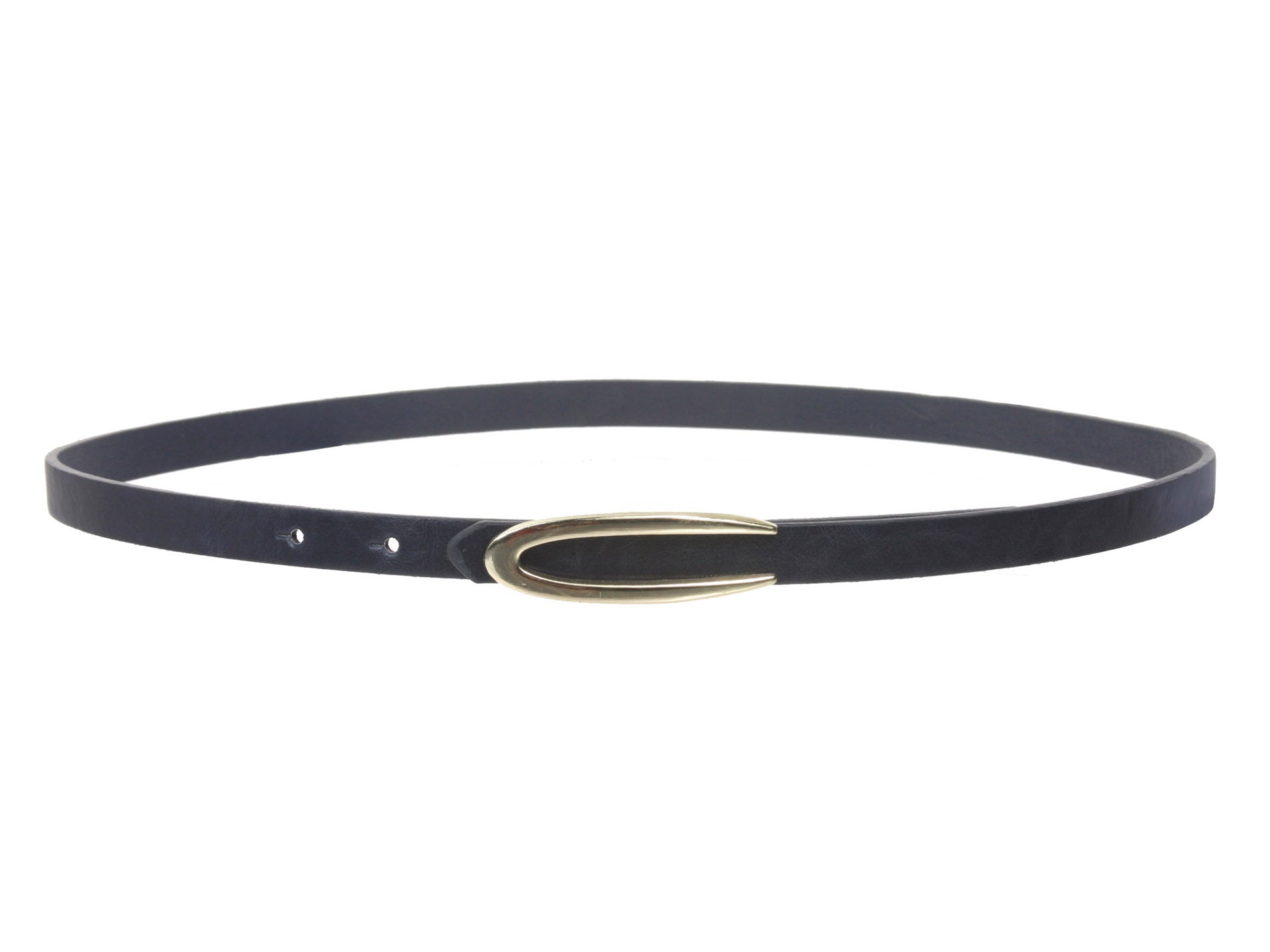 1/2" Skinny Faux Leather Fashion Belt - OnlineBelts