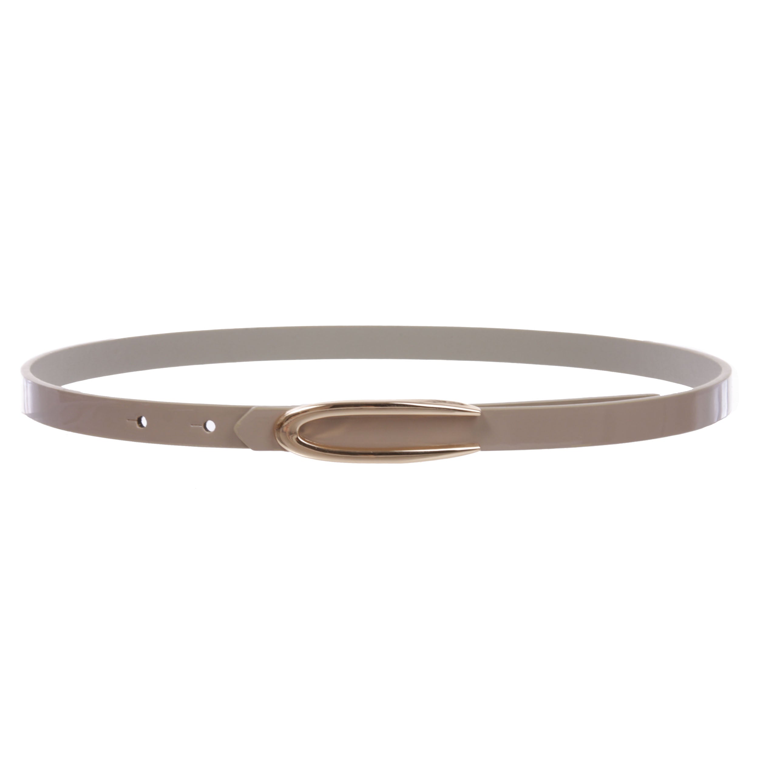 1/2" Skinny Faux Leather Fashion Belt - OnlineBelts
