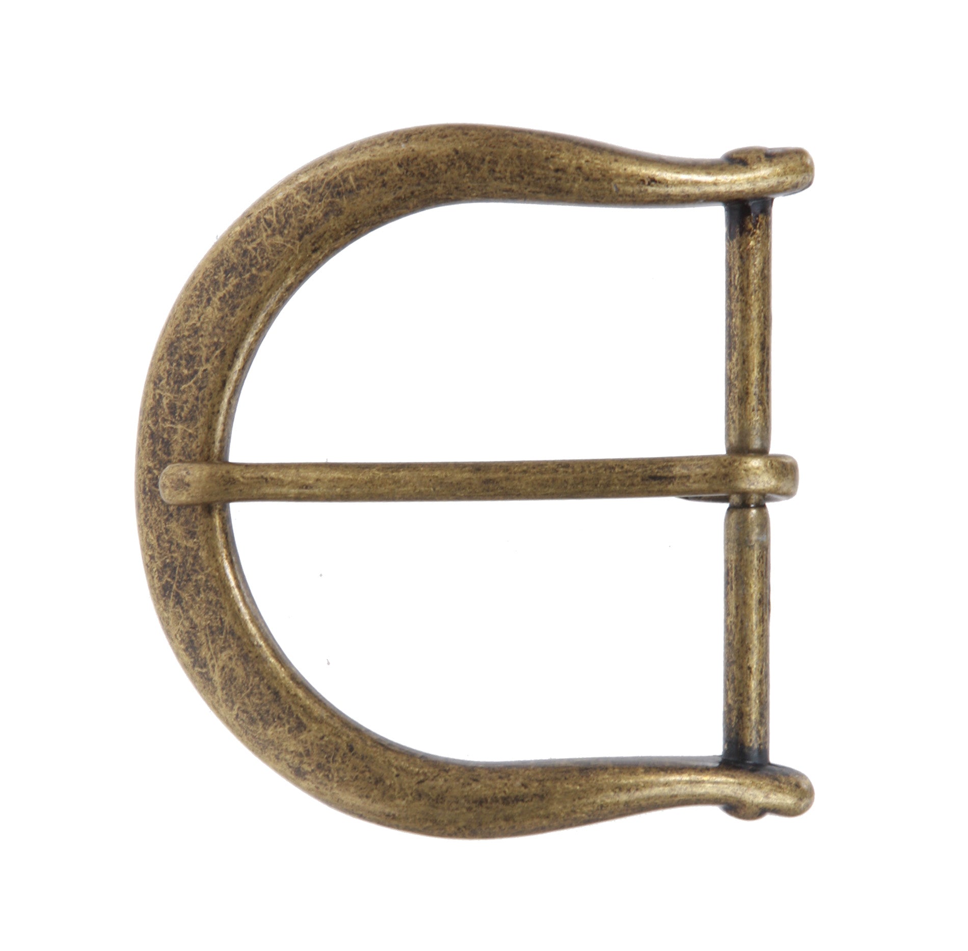 2 3/8" (60mm) Wide Single Prong Harness Shape Replacement Belt Buckle