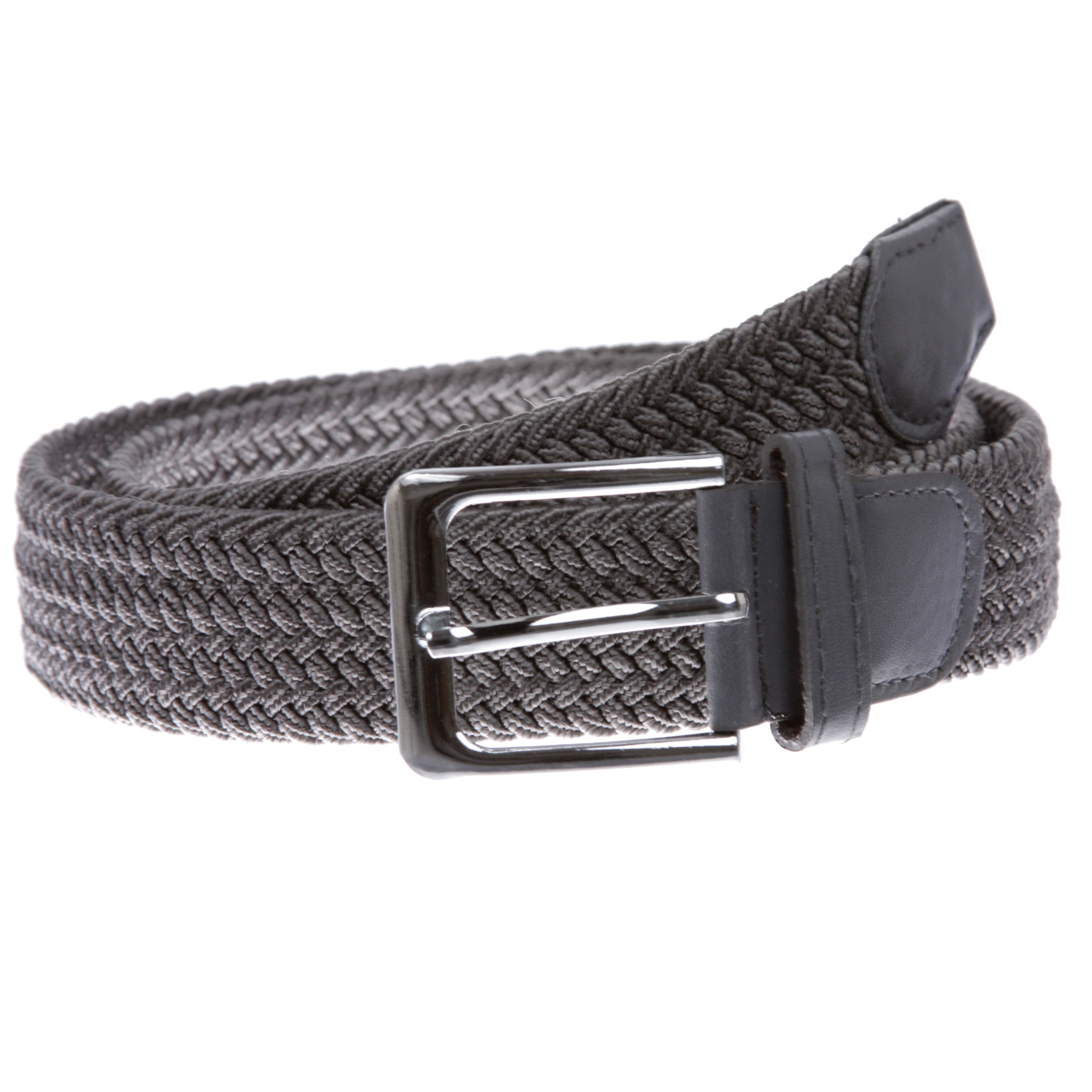 1 1/4'' Braided Woven Elastic Stretch Belt - OnlineBelts