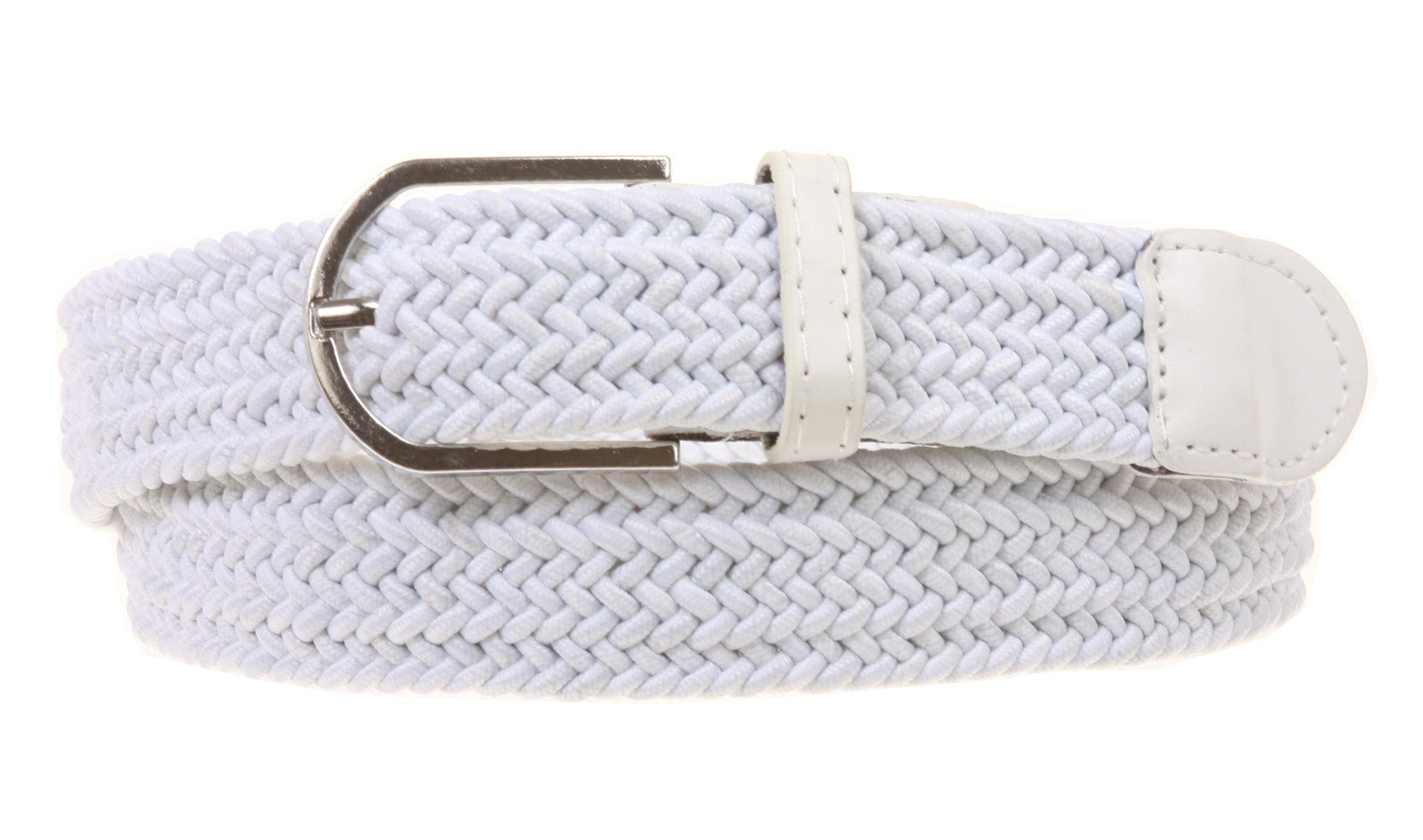 1 1/4'' Braided Woven Elastic Stretch Belt - OnlineBelts