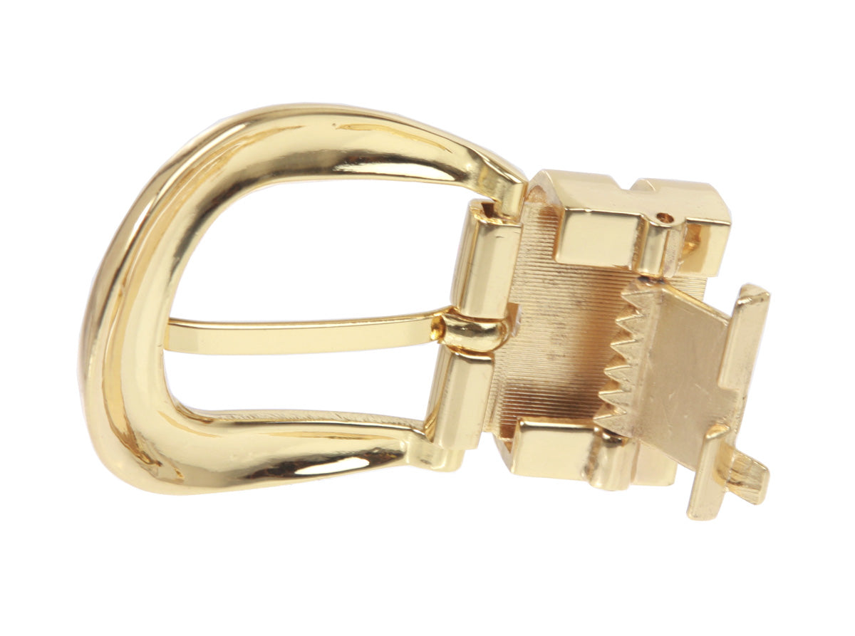 1 1/8 Inch (28 mm) Double Loop Clamp Belt Buckle - OnlineBelts