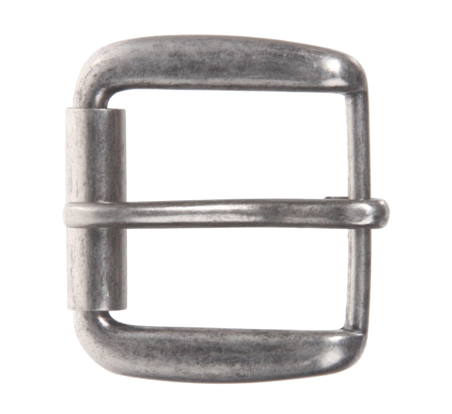 1 1/2'' (38 mm) Single Prong Rectangular Roller Belt Buckle - OnlineBelts