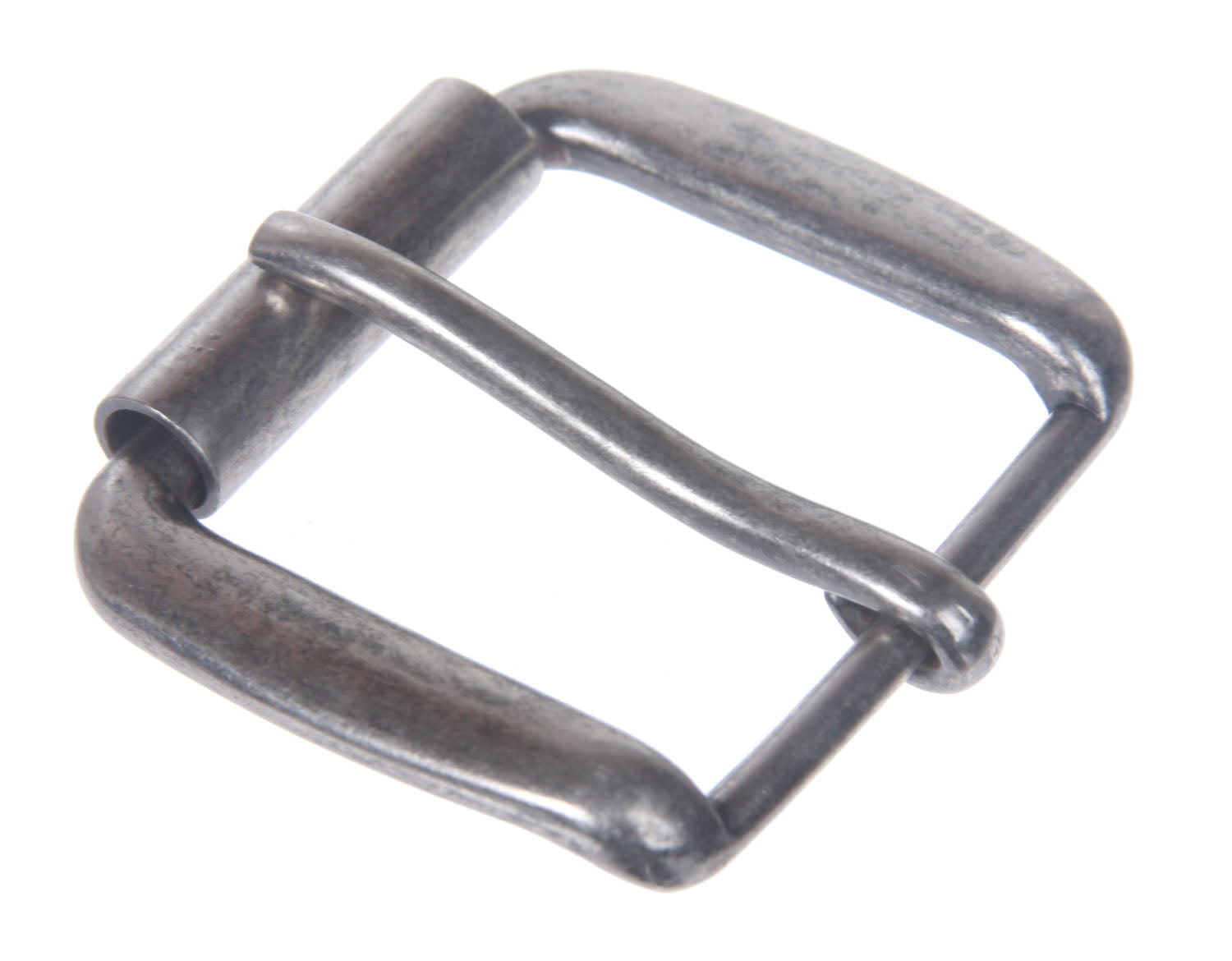1 1/2'' (38 mm) Single Prong Rectangular Roller Belt Buckle - OnlineBelts