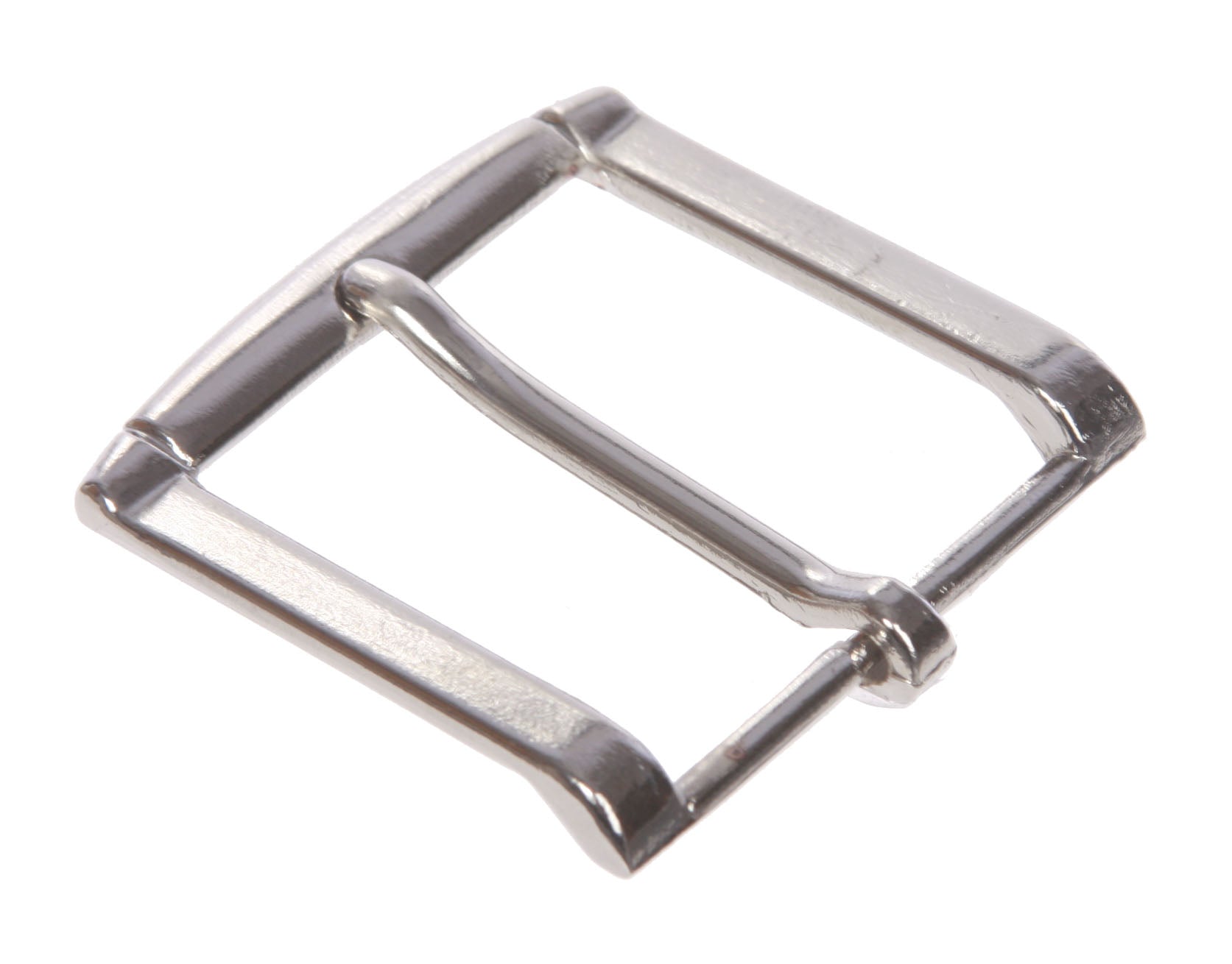 1 1/2" (38 mm) Single Prong Square Belt Buckle - OnlineBelts