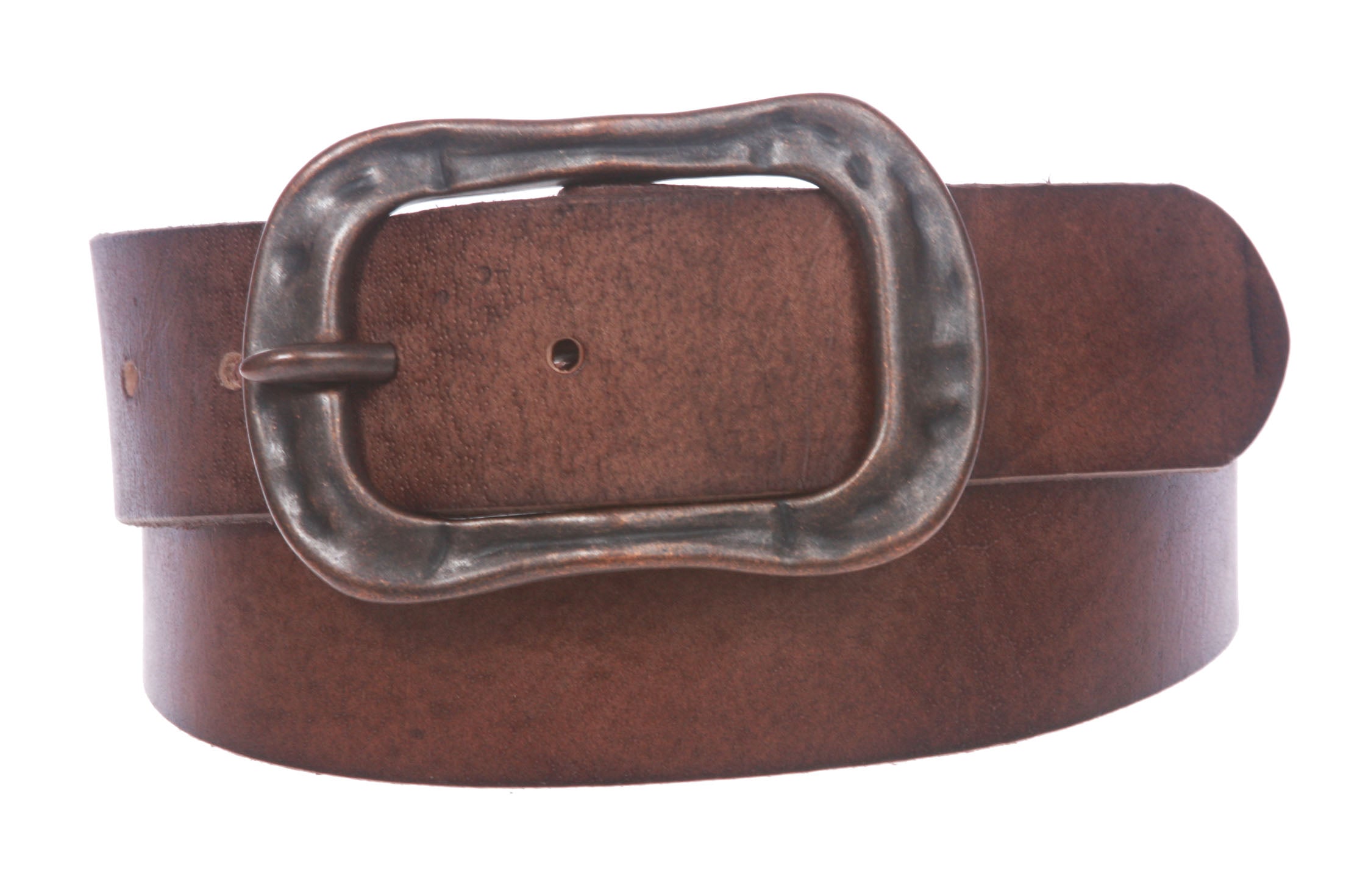Snap On 1 1/2" Soft Hand Genuine Leather Casual Belt - OnlineBelts