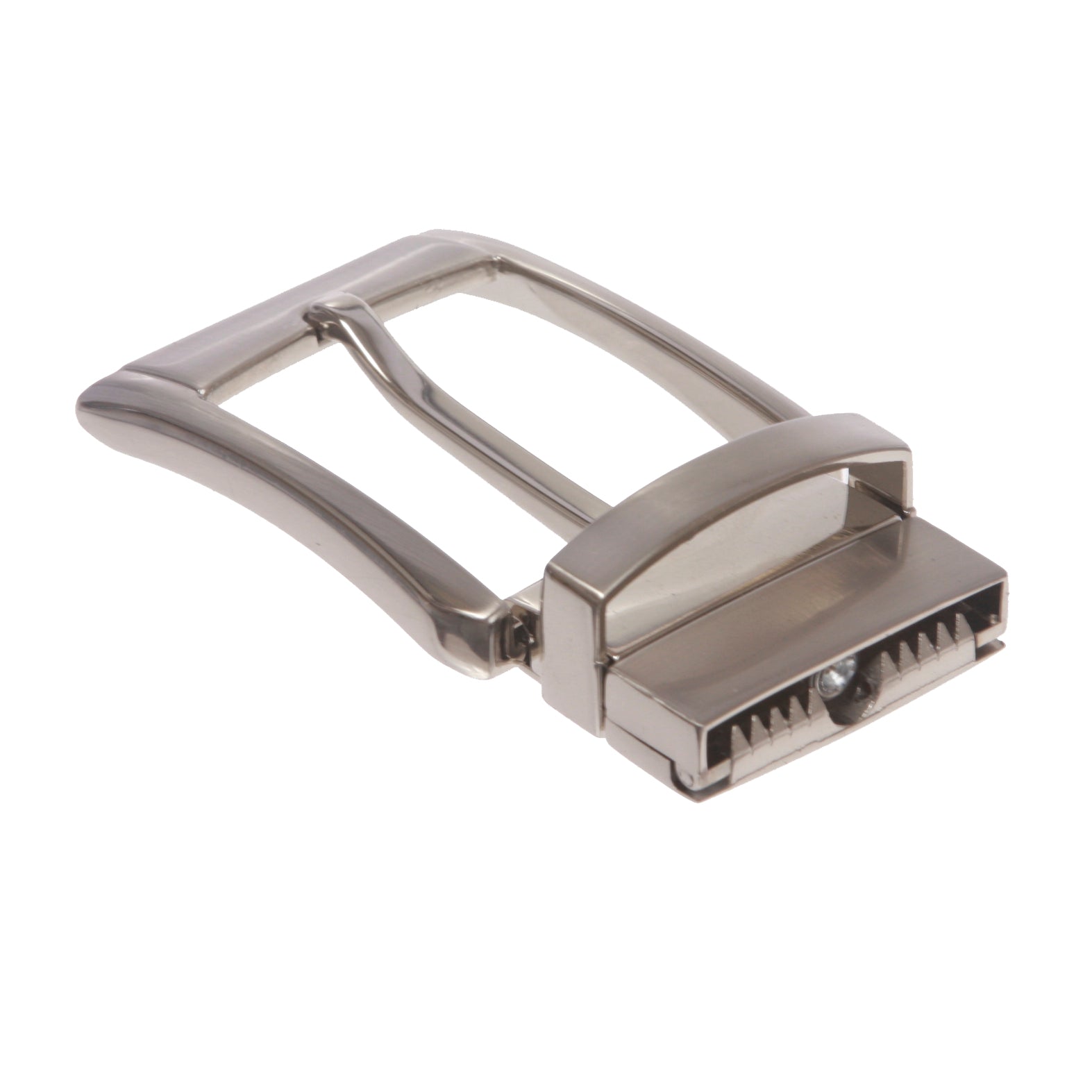 1 3/8 Inch (35 mm) Nickel Free Reversible Clamp Belt Buckle - OnlineBelts