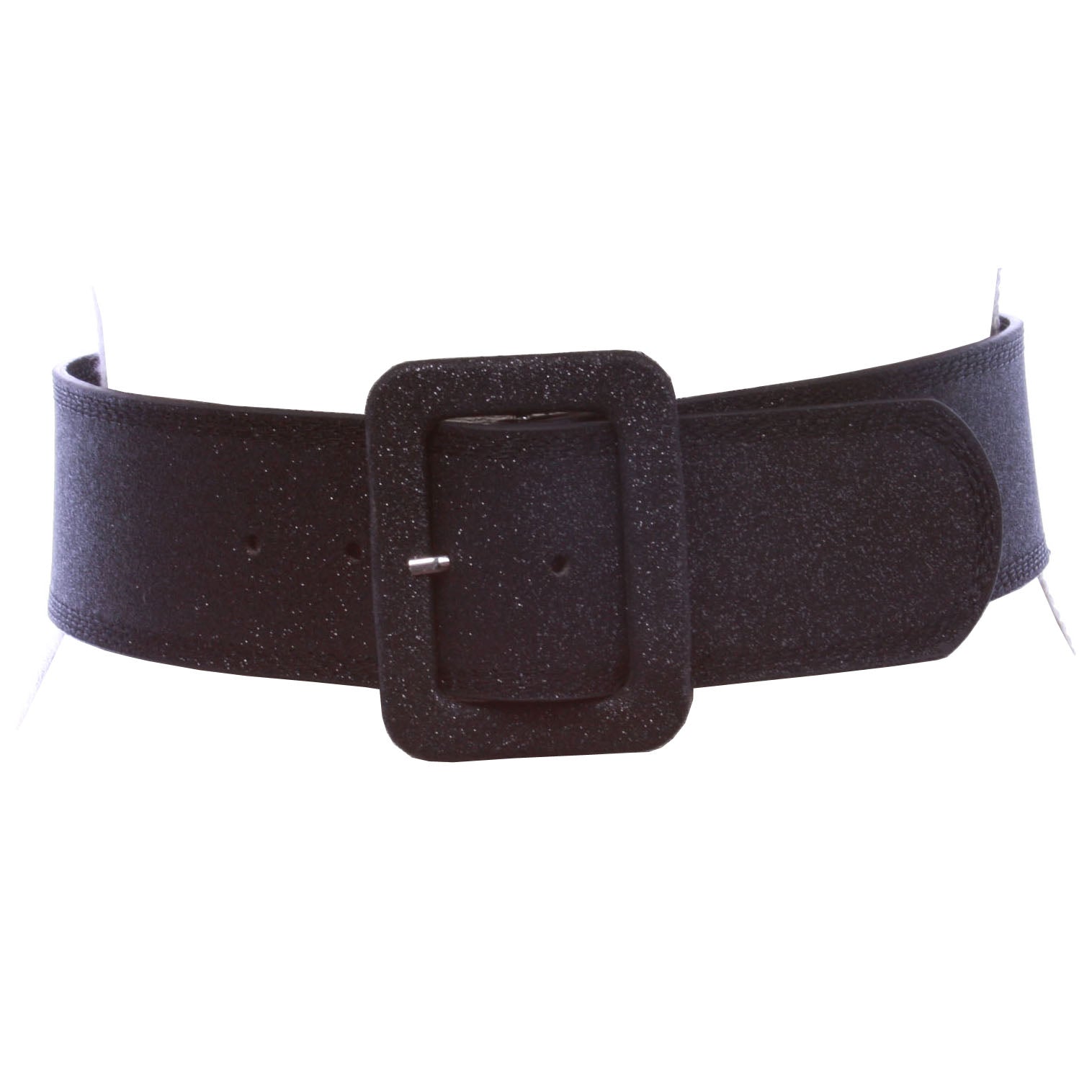 Women's Wide High Waist Glitter Fashion Leather Belt - OnlineBelts