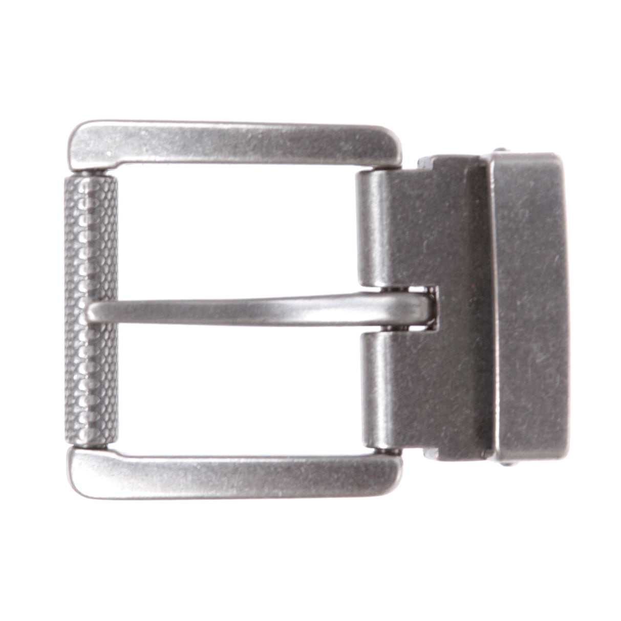 1 1/2" (37.5 mm) Nickel Free Roller Square Clamp Belt Buckle - OnlineBelts