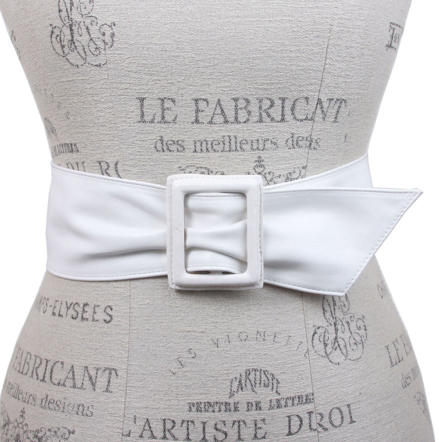 Women's High Waist Non Leather Fashion Sash Belt - OnlineBelts