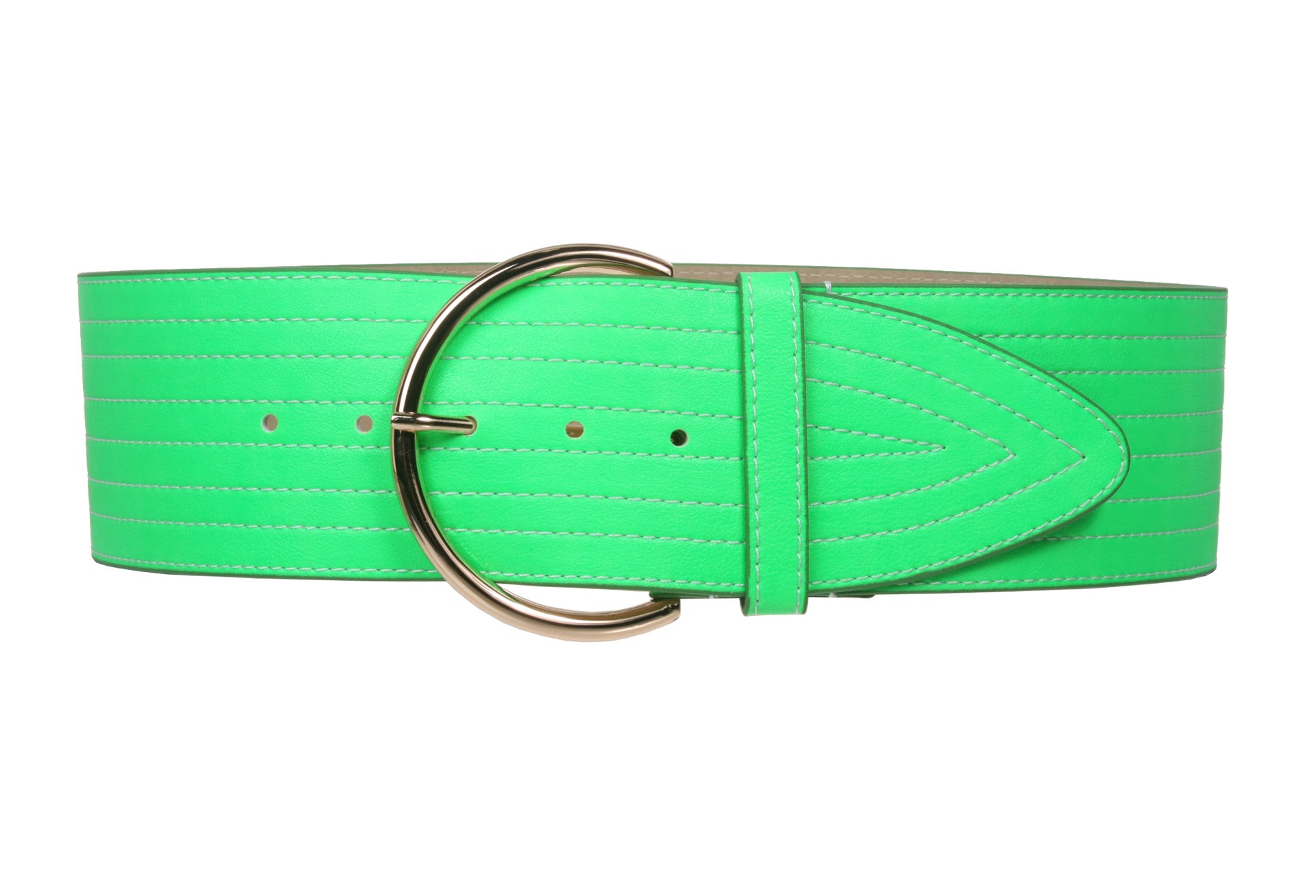 75mm Fashion Stitching Leather Belt - OnlineBelts