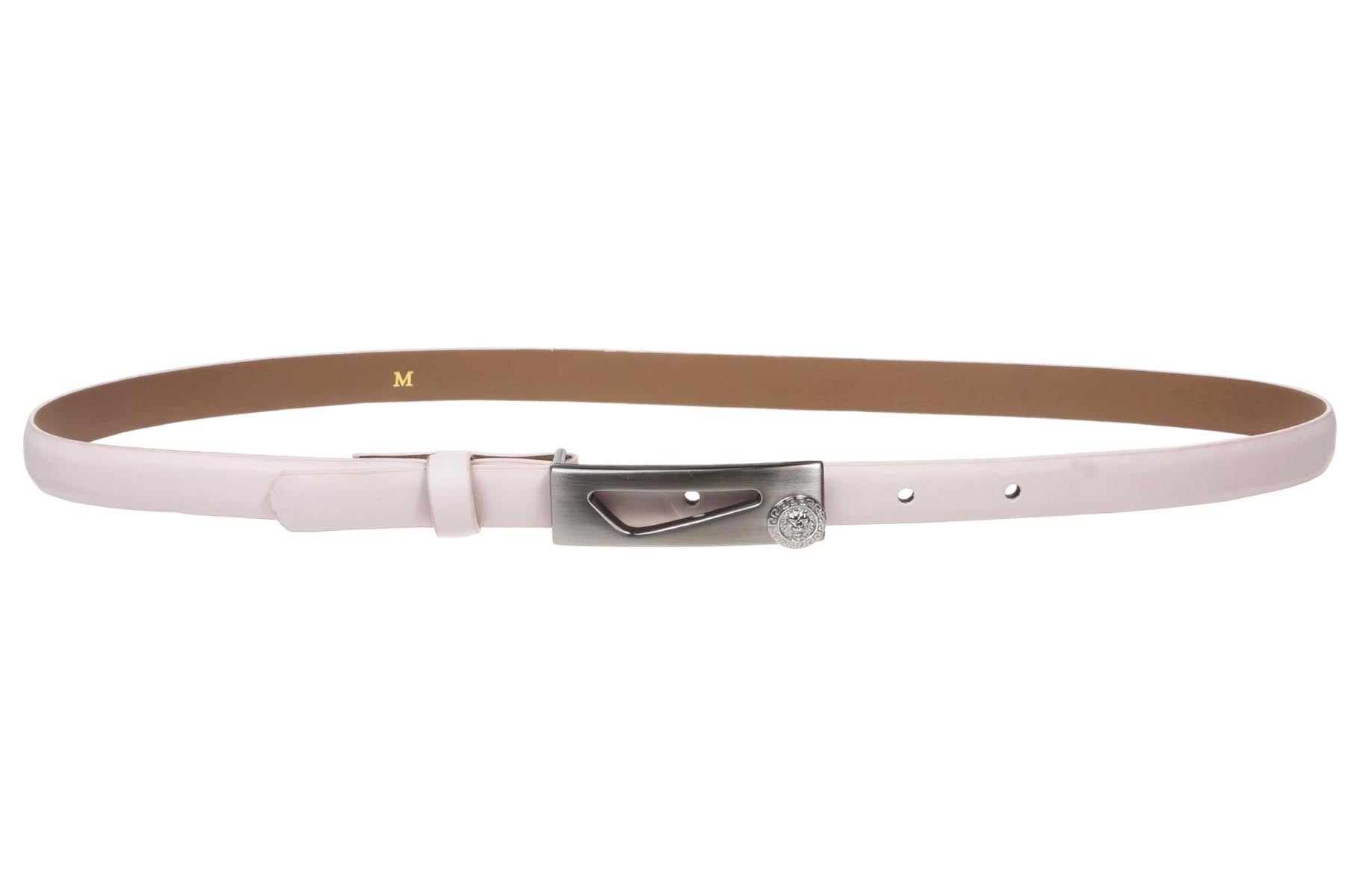 1/2" (14 mm) Women's Snap On Skinny Synthetic Plain Non Leather Fashion Dress Belt - OnlineBelts