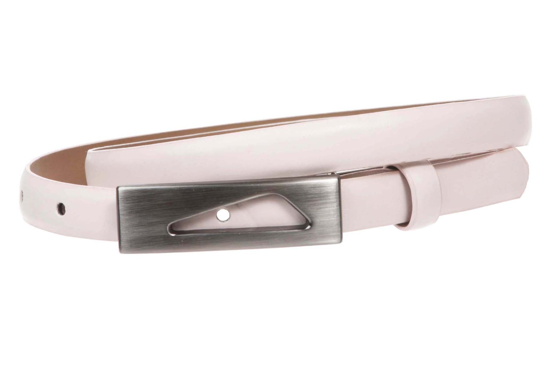 1/2" (14 mm) Women's Snap On Skinny Synthetic Plain Non Leather Fashion Dress Belt - OnlineBelts