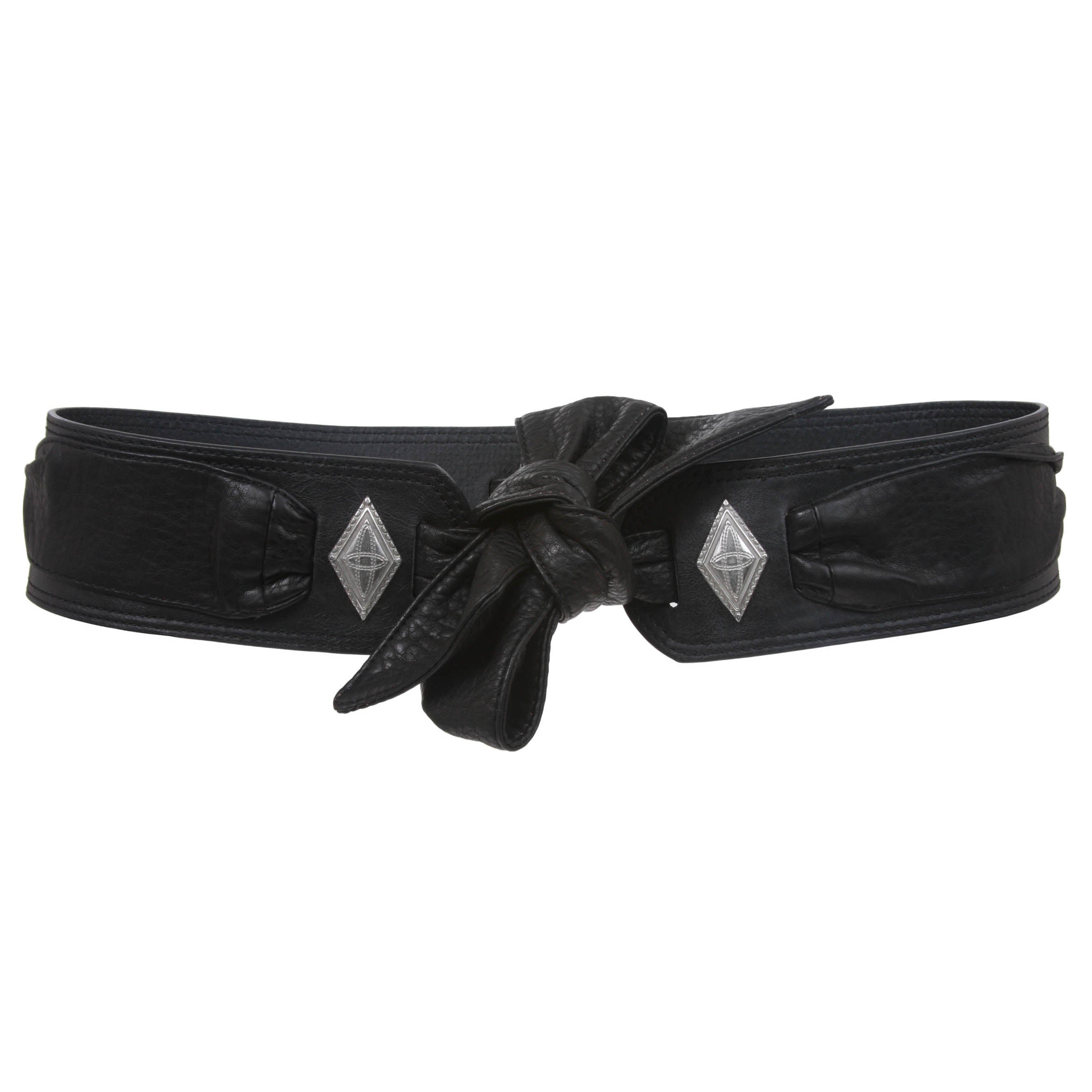 nicole lee Women's 2 3/4" Wide Contour Concho Fashion Sash Belt - OnlineBelts