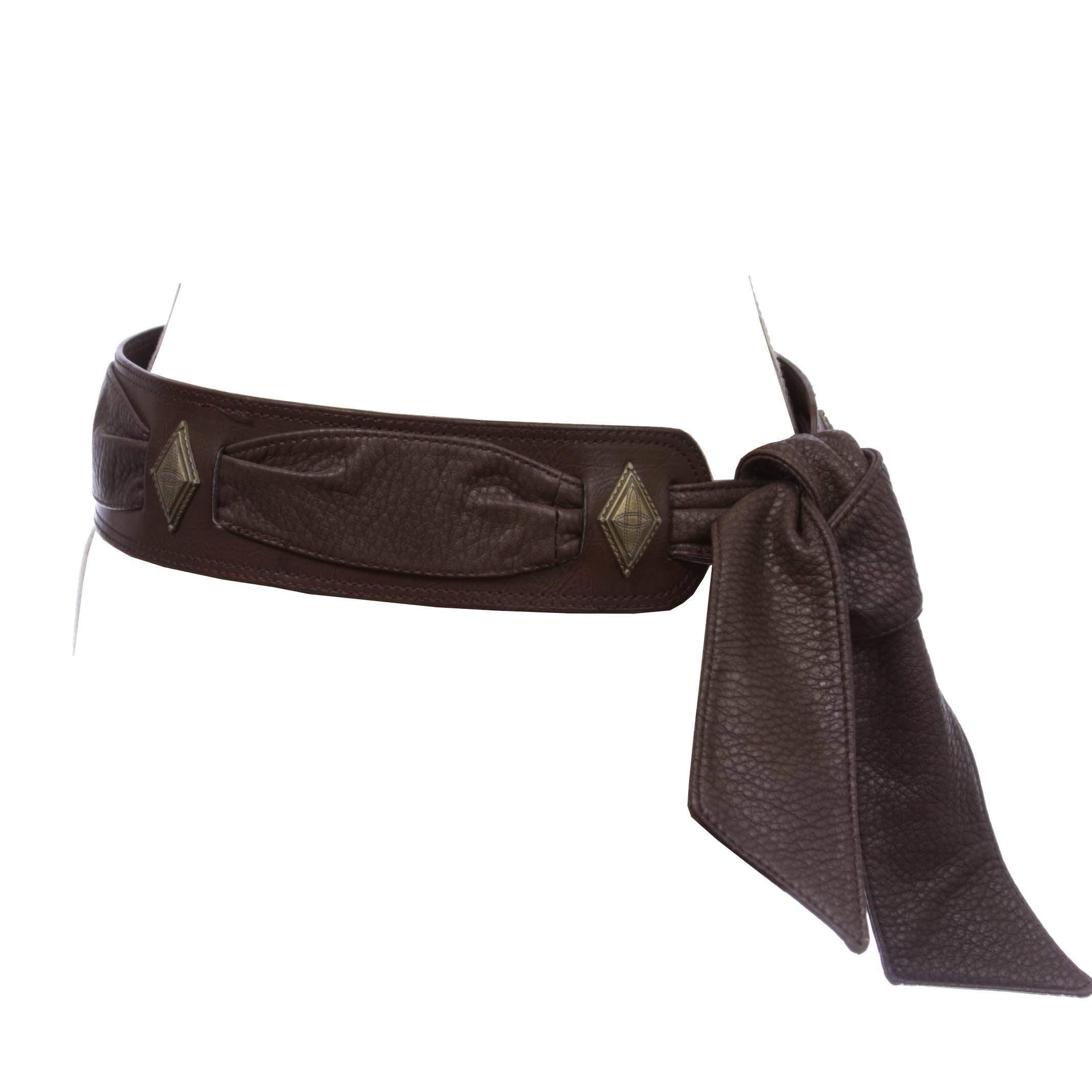 nicole lee Women's 2 3/4" Wide Contour Concho Fashion Sash Belt - OnlineBelts