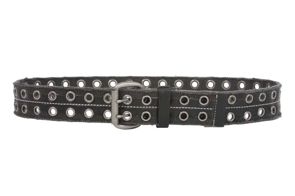 COBALT Mens 1 3/4" Double Eyelet Grommet Canvas Belt - OnlineBelts