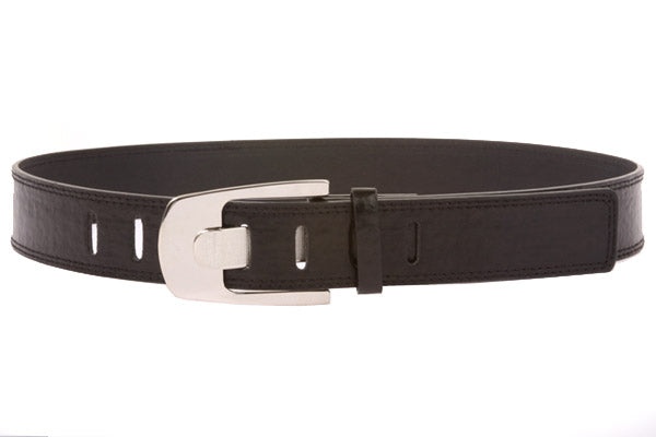 Ladies Double Row Tone-on-tone Stitching Belt - OnlineBelts