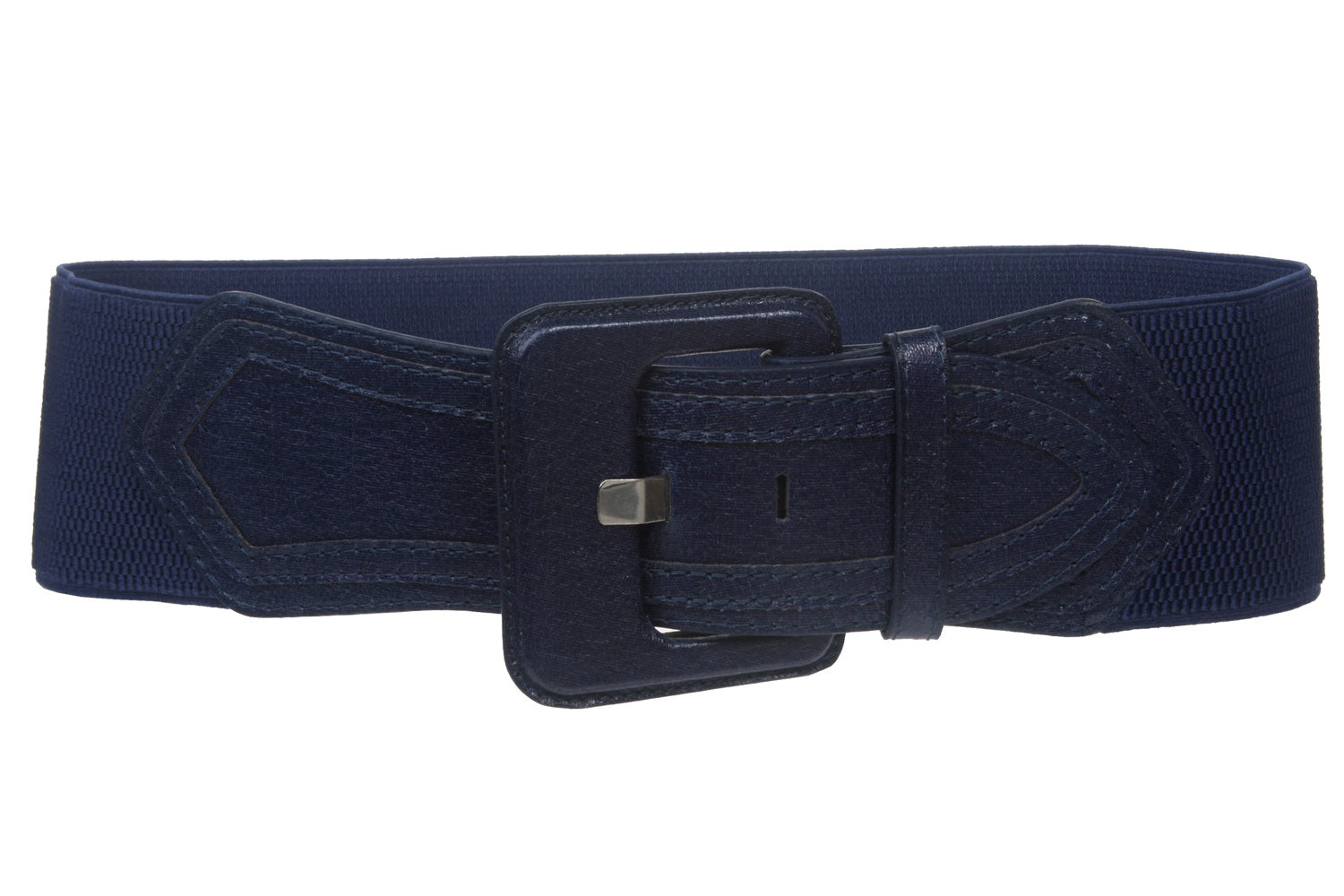 Women's High Waist Fashion Stretch Belt with Tab Detailing - OnlineBelts