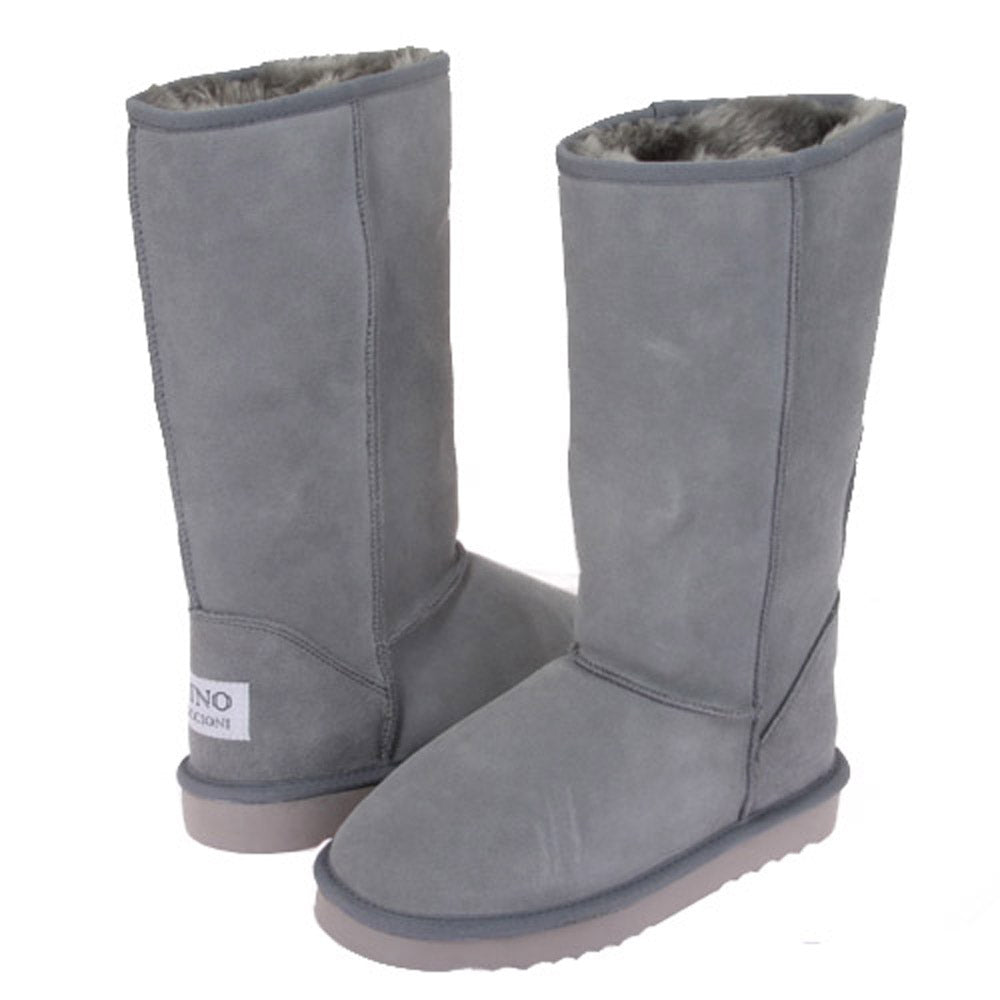 NINO Women's Mid-calf Cowhide Faux Shearling Boot - OnlineBelts