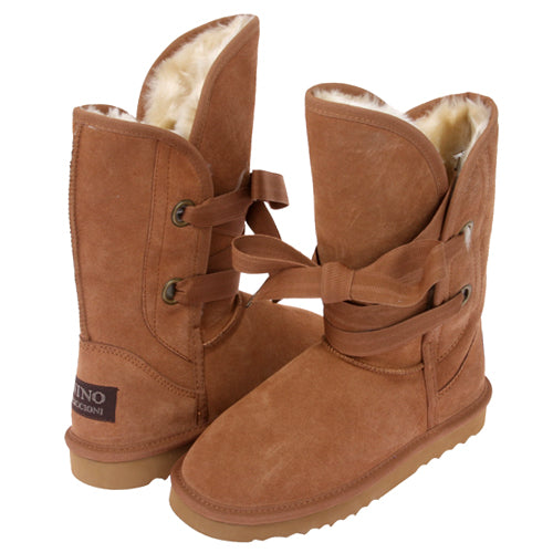 NINO Women's Cowhide Faux Shearling Boot - OnlineBelts