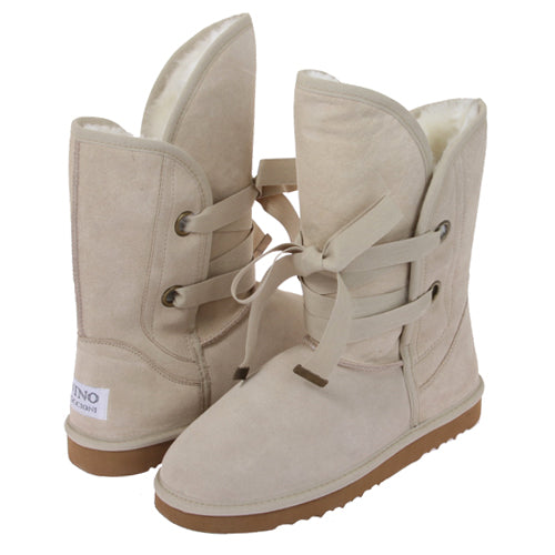 NINO Women's Cowhide Faux Shearling Boot - OnlineBelts