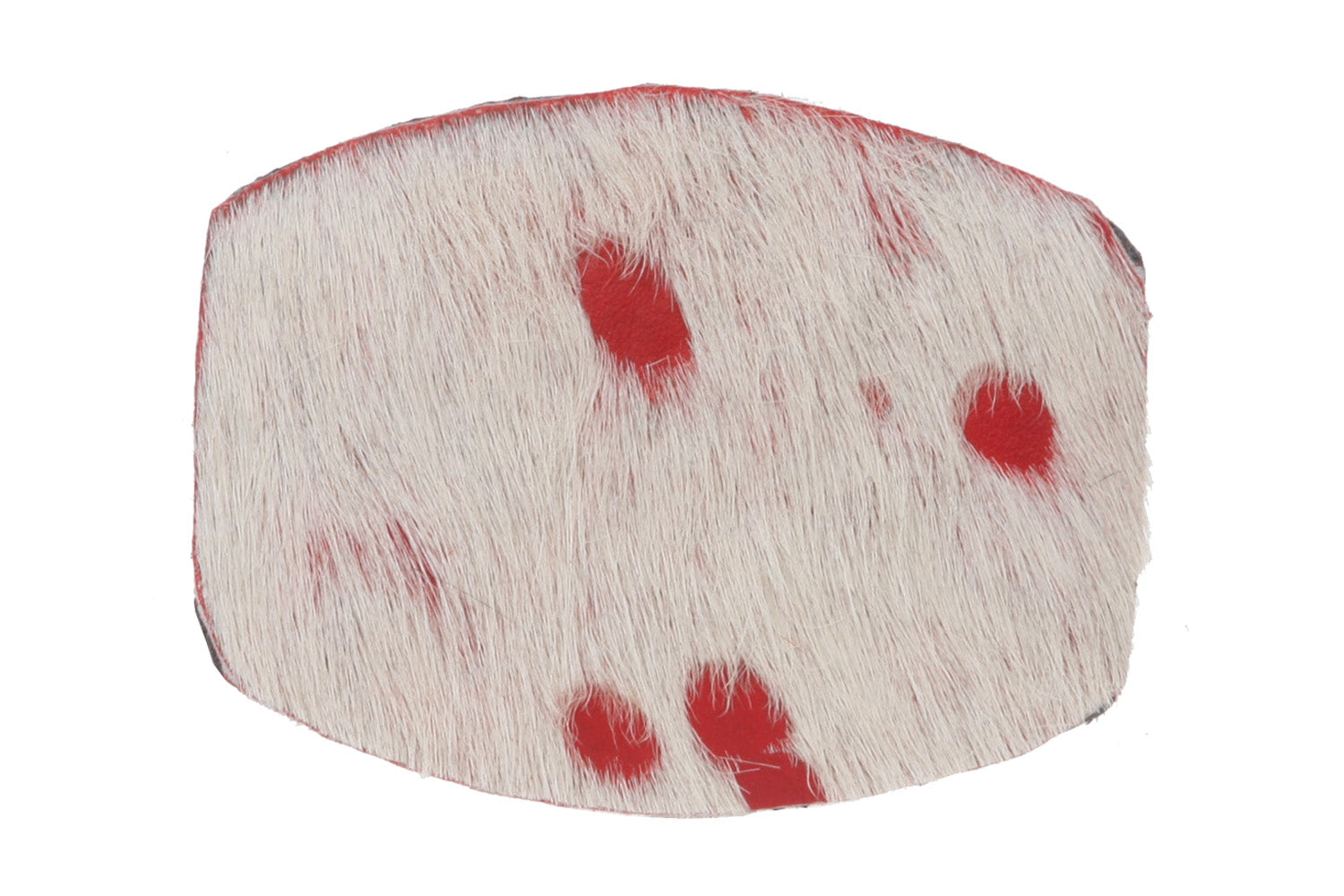 Genuine Calf Hair Print Leopard/Zebra Western Belt Buckle