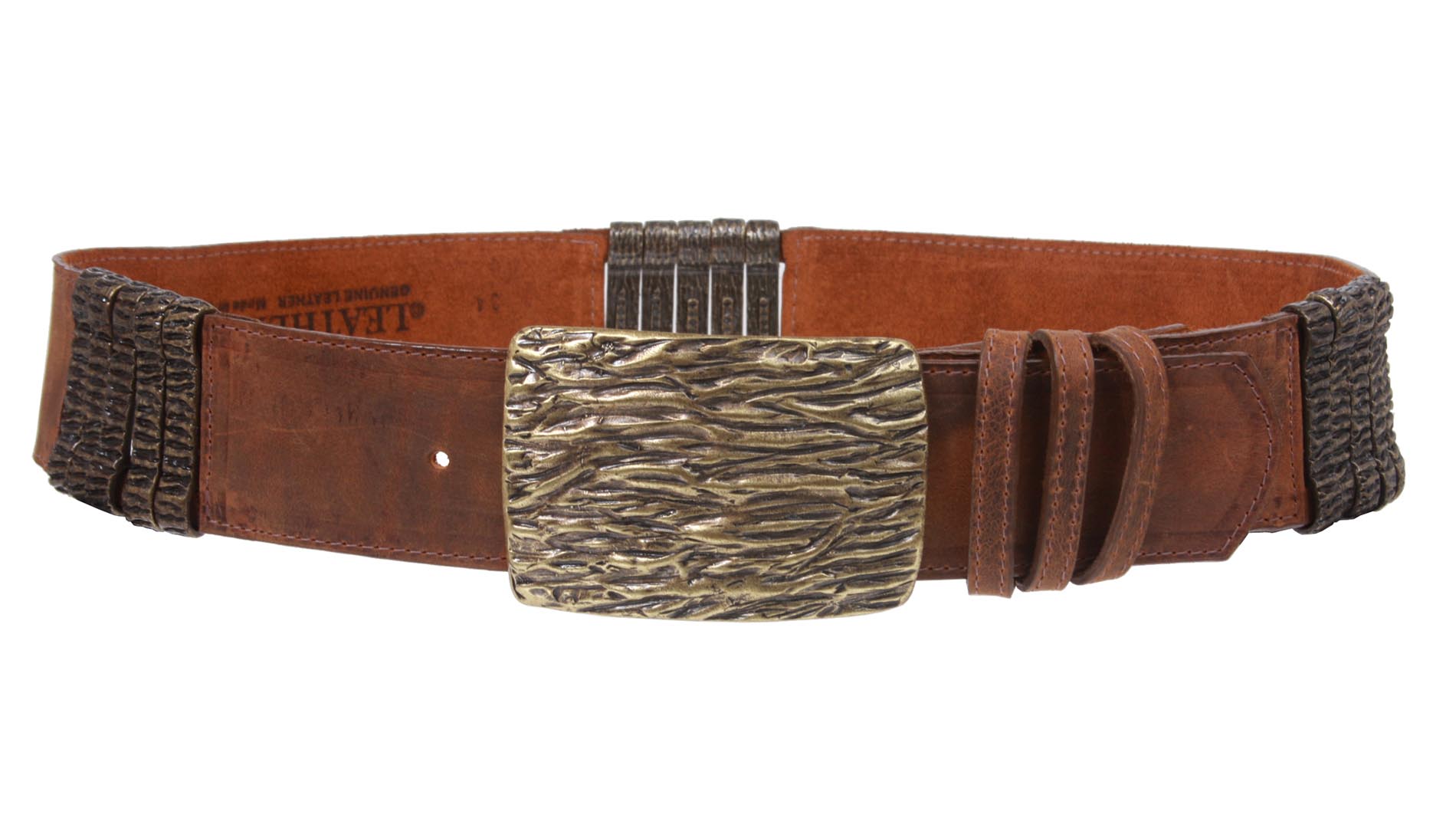 LEATHEROCK High Waist Leather Belt - OnlineBelts