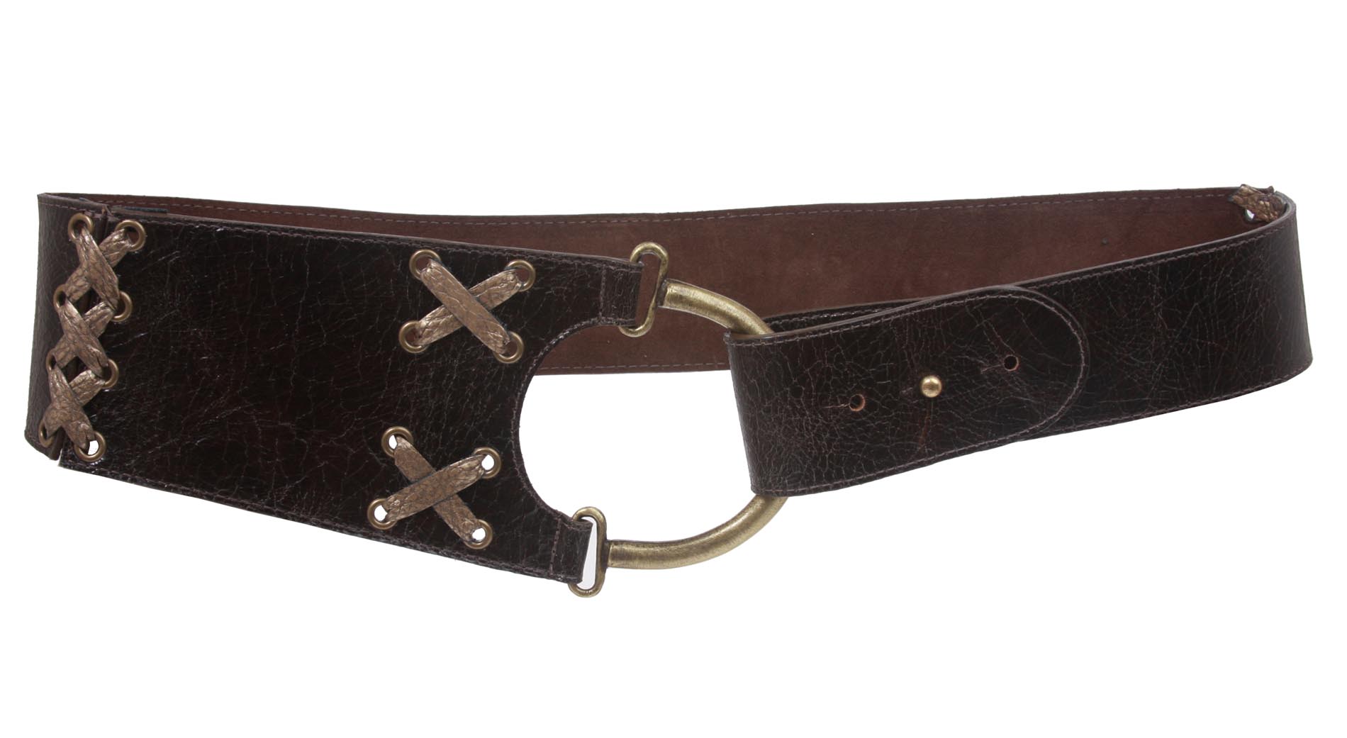 LEATHEROCK High Waist Leather Belt - OnlineBelts