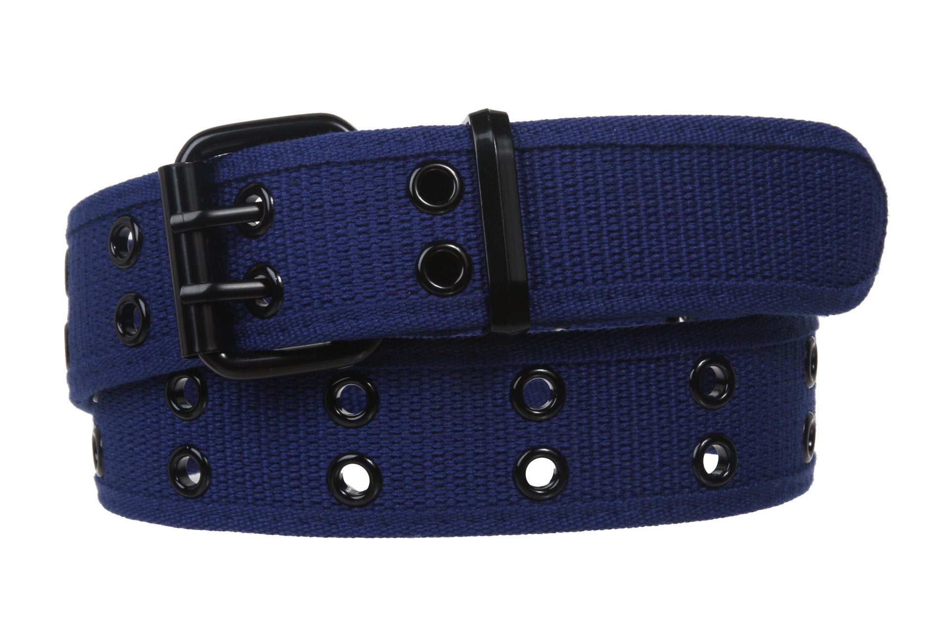 Big Tall Double Hole Grommets Canvas Web Belt Extra Large Plus Size - OnlineBelts