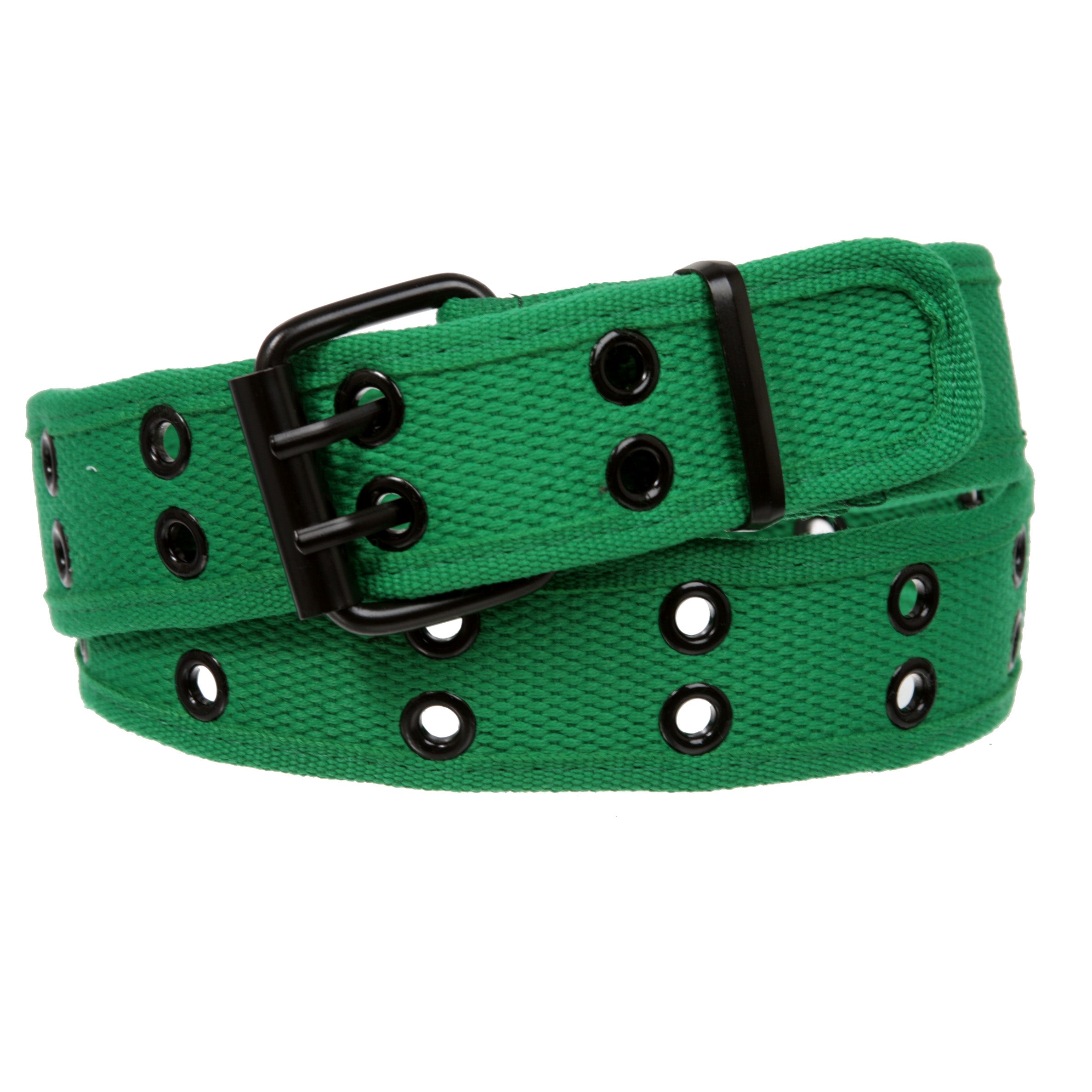 Double Hole Grommets Canvas Web Belt - OnlineBelts