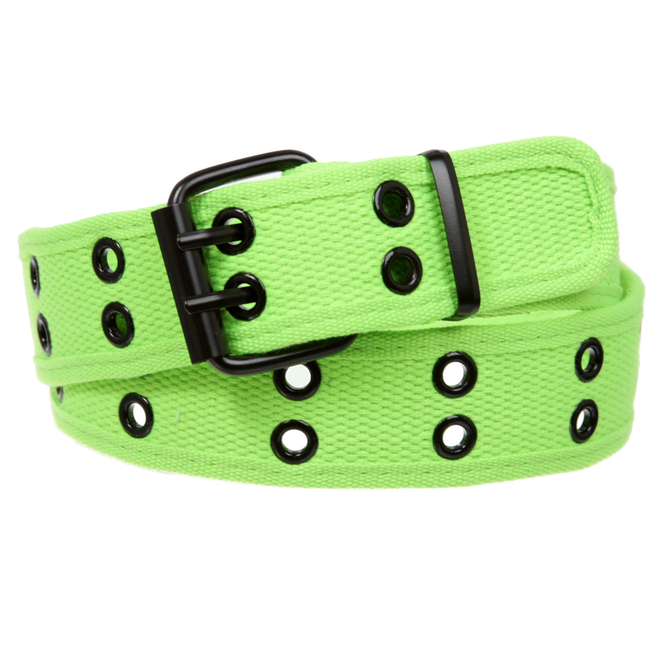 Double Hole Grommets Canvas Web Belt - OnlineBelts