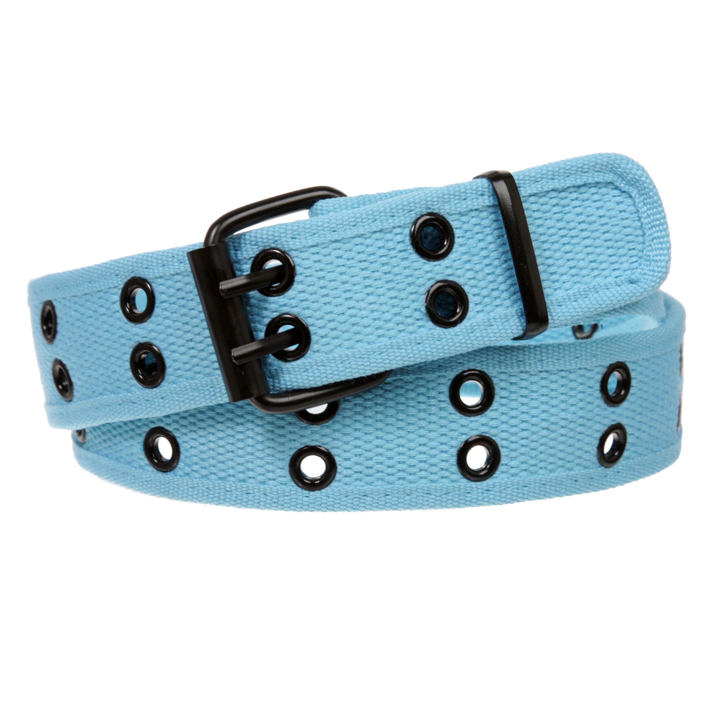 Double Hole Grommets Canvas Web Belt - OnlineBelts