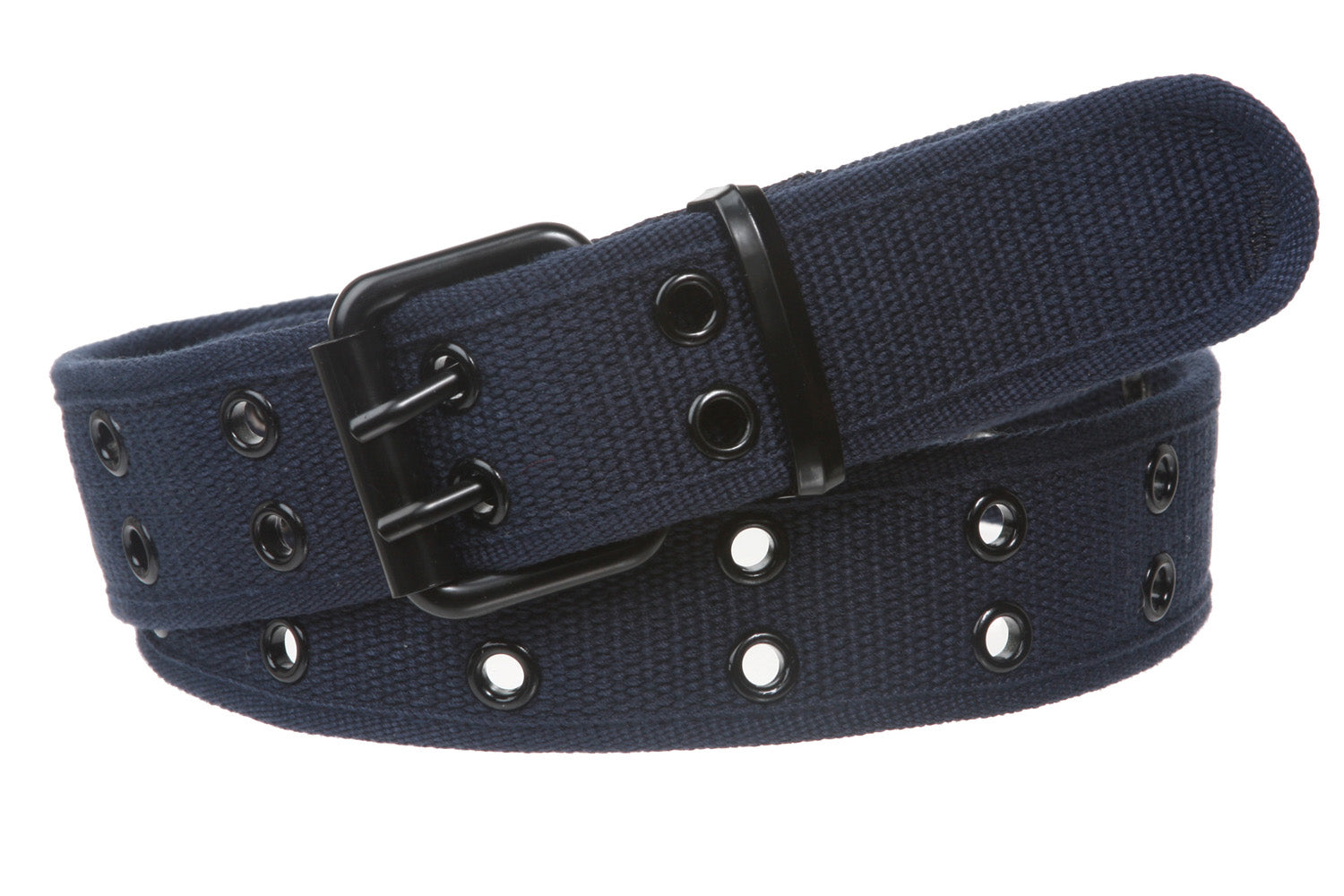 Double Hole Grommets Canvas Web Belt - OnlineBelts