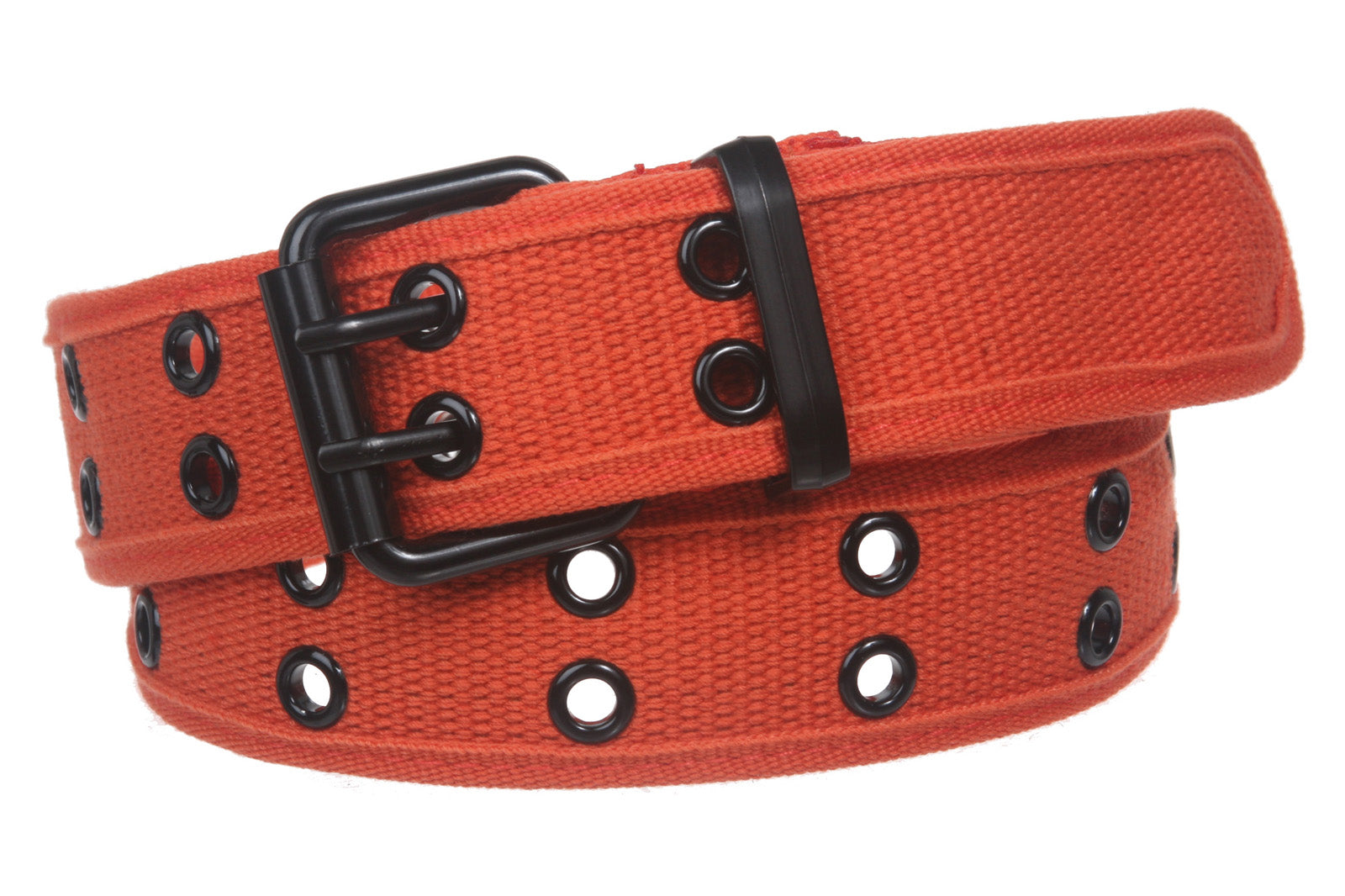 Double Hole Grommets Canvas Web Belt - OnlineBelts