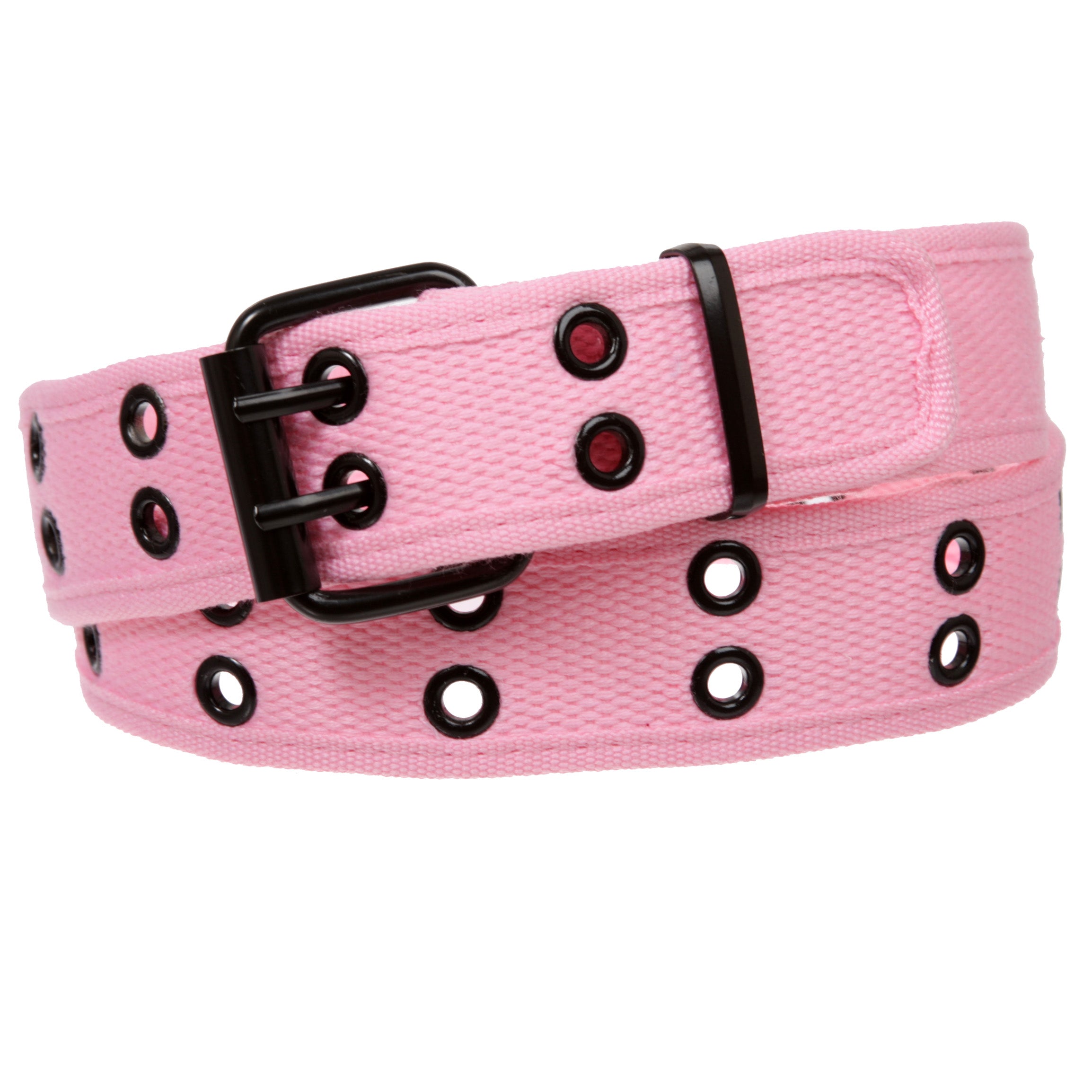 Double Hole Grommets Canvas Web Belt - OnlineBelts