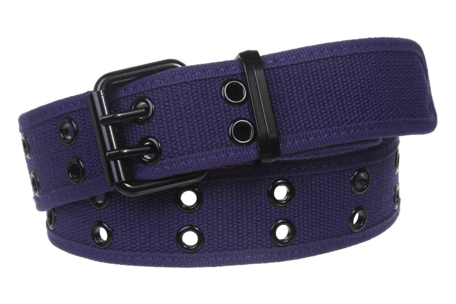 Big Tall Double Hole Grommets Canvas Web Belt Extra Large Plus Size - OnlineBelts