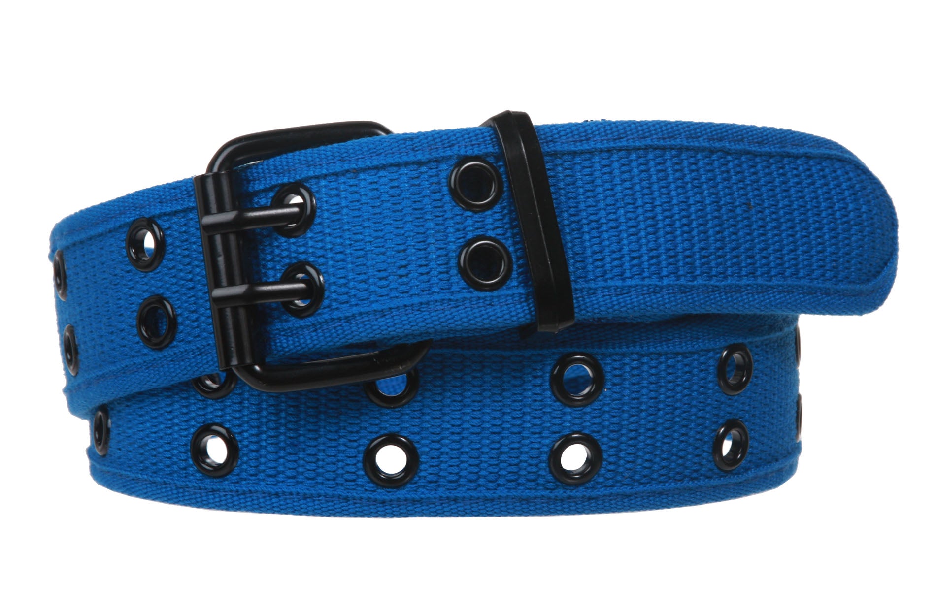Big Tall Double Hole Grommets Canvas Web Belt Extra Large Plus Size - OnlineBelts