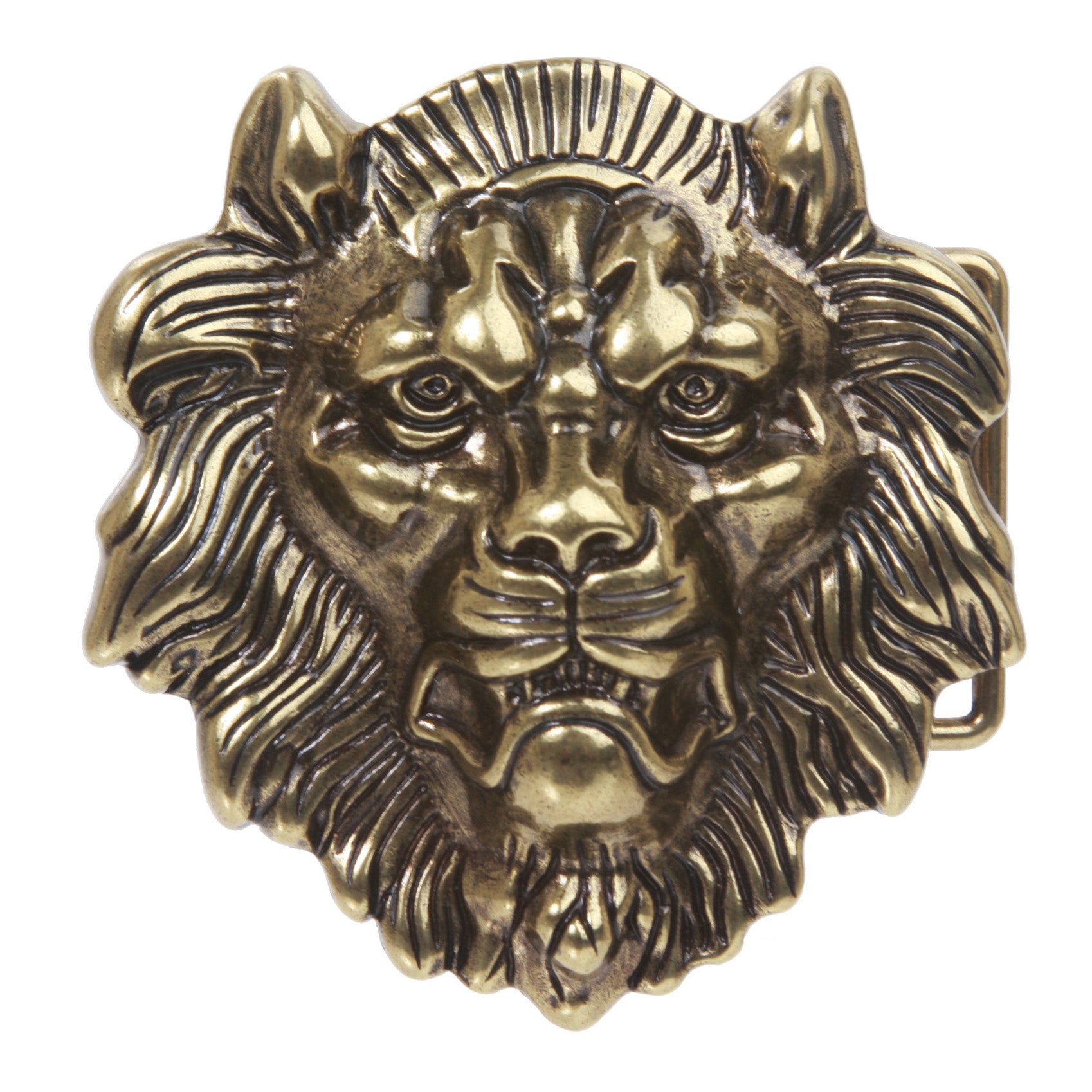 Lion Belt Buckle - OnlineBelts