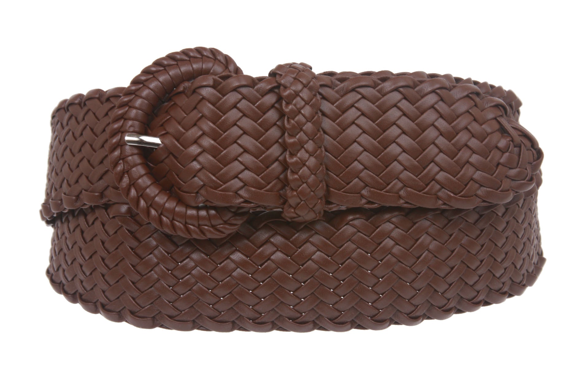 Ladies Braided Woven Belt - OnlineBelts