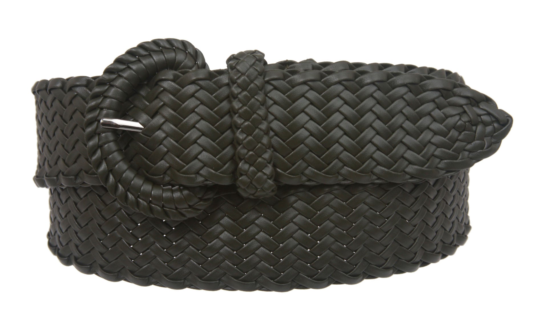 Ladies Braided Woven Belt - OnlineBelts