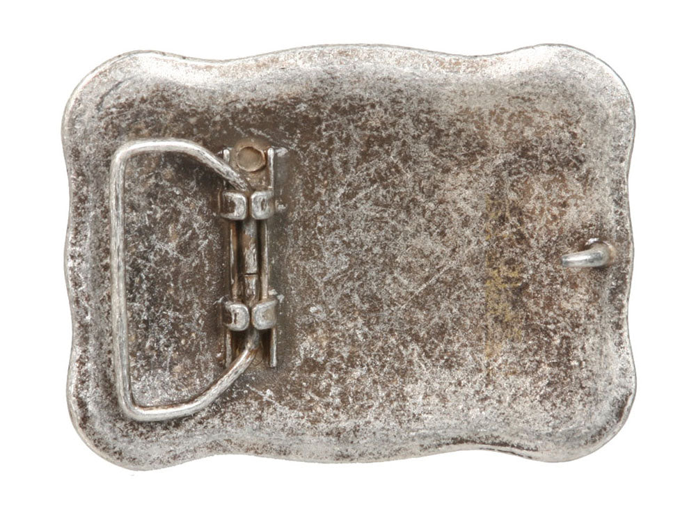 Western Floral Antique Belt Buckle