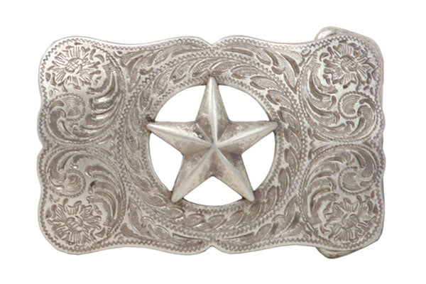 Western Perforated Star Belt Buckle - OnlineBelts