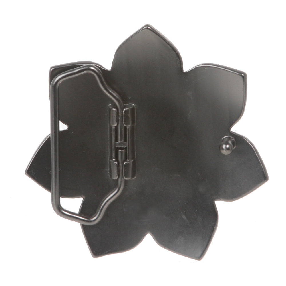 Women's Seven Petals Rhinestone Sunflower Belt Buckle